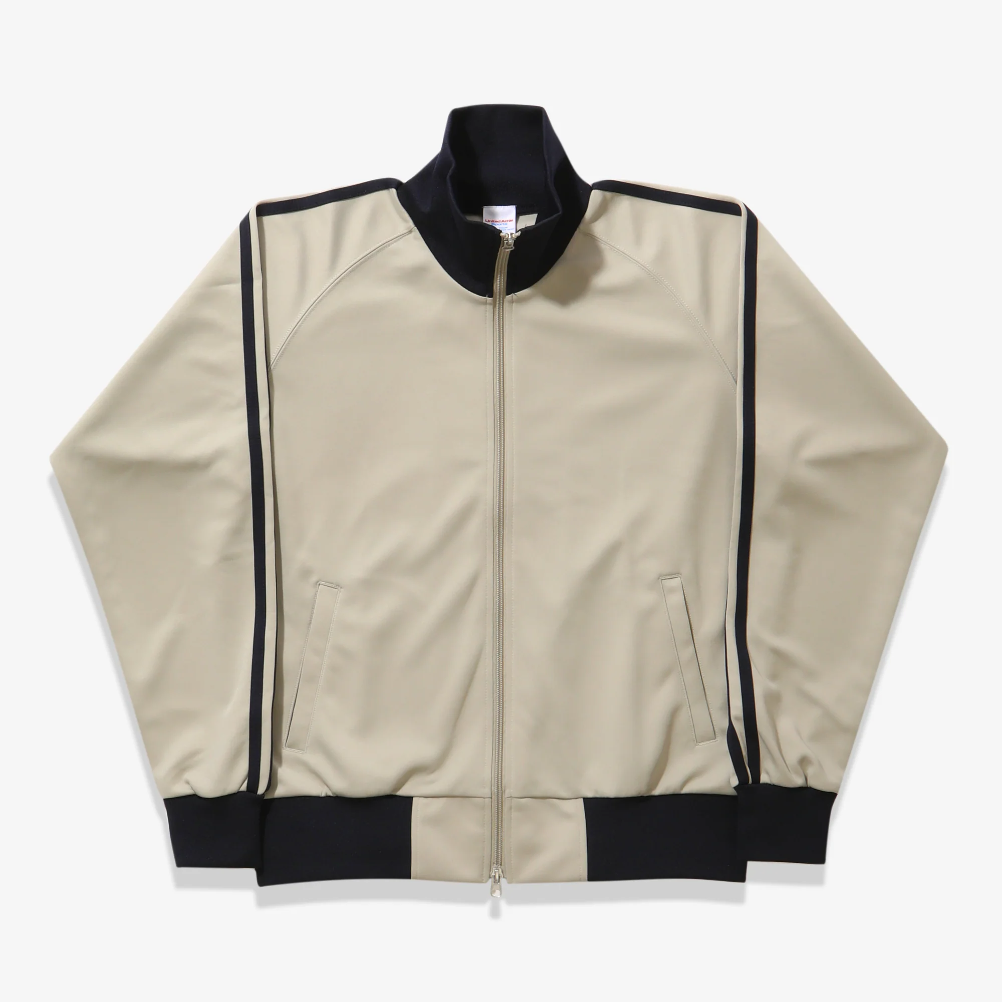 Raglan Sleeve Track Jacket - Grey