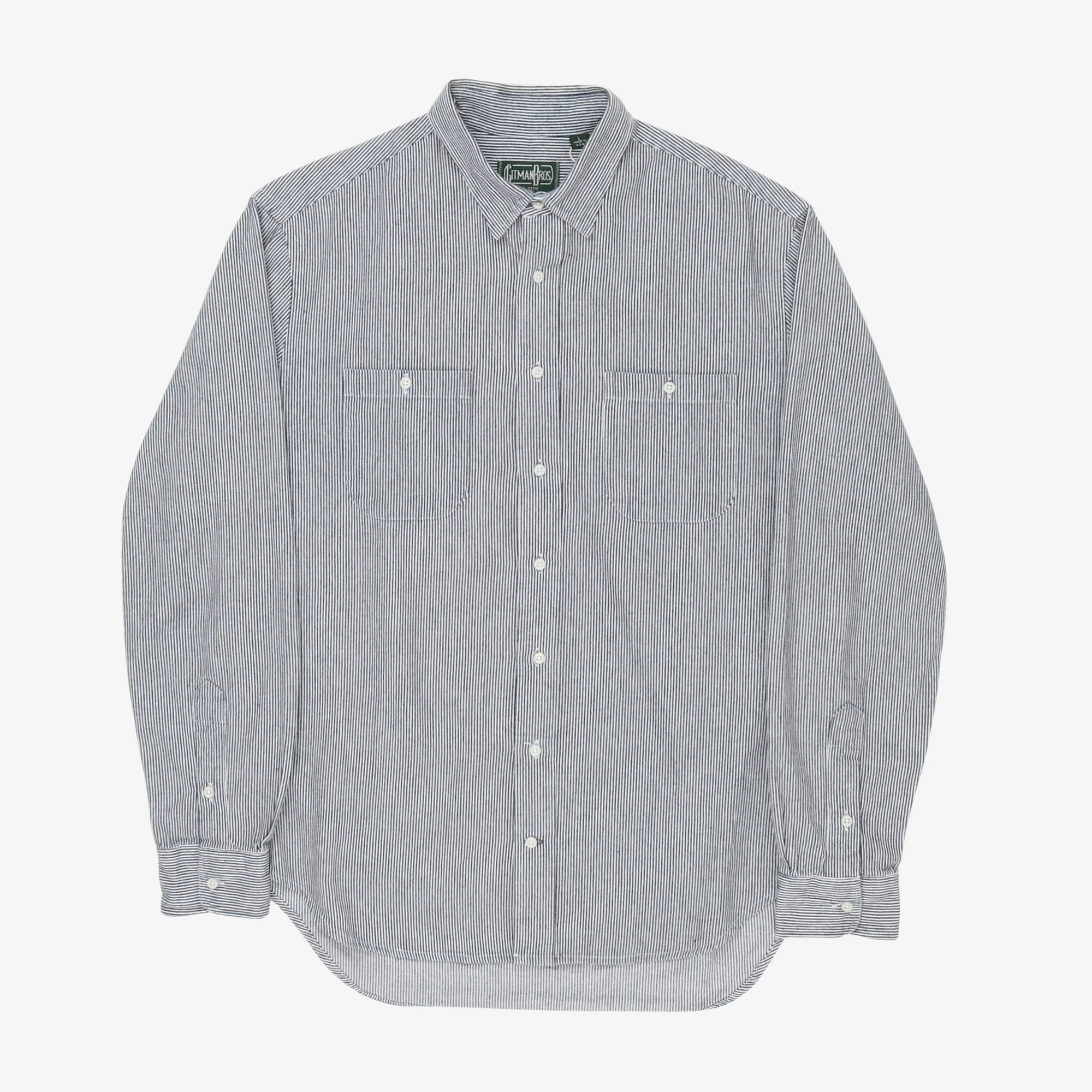 Railroad Striped Work Shirt