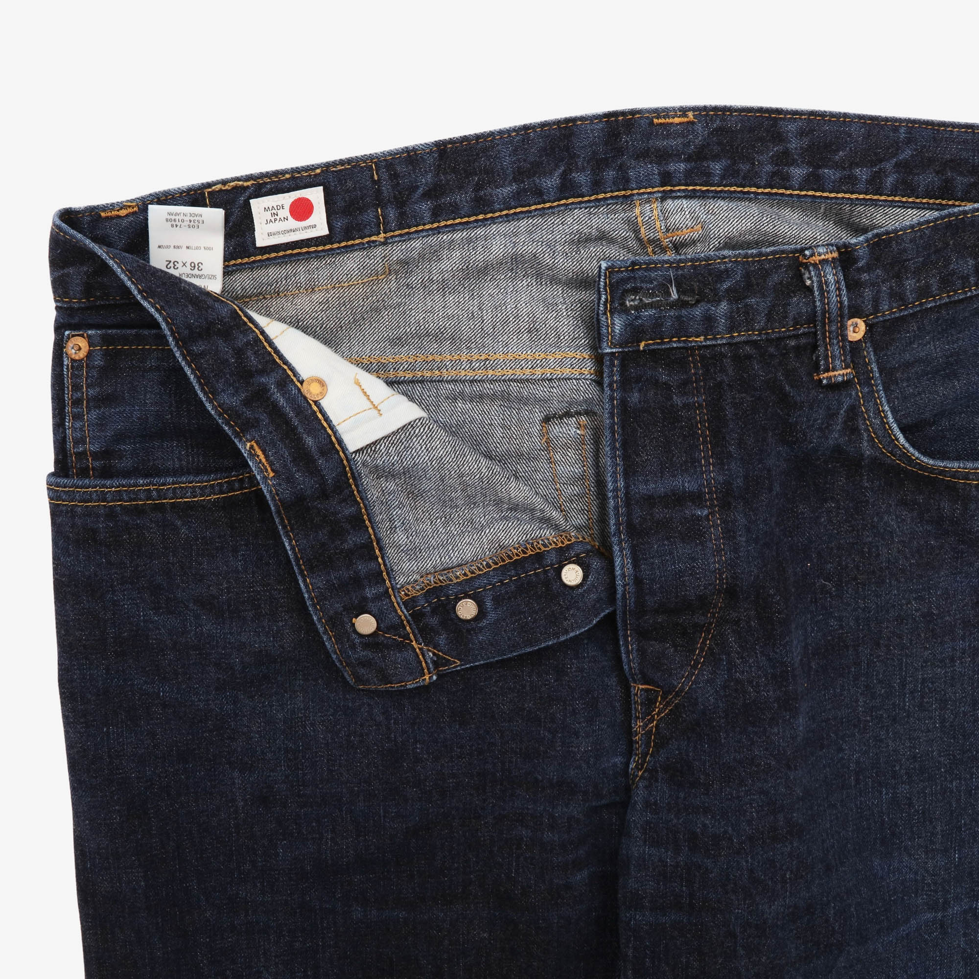 Regular Tapered Denim (36W X 32L) - Image 3