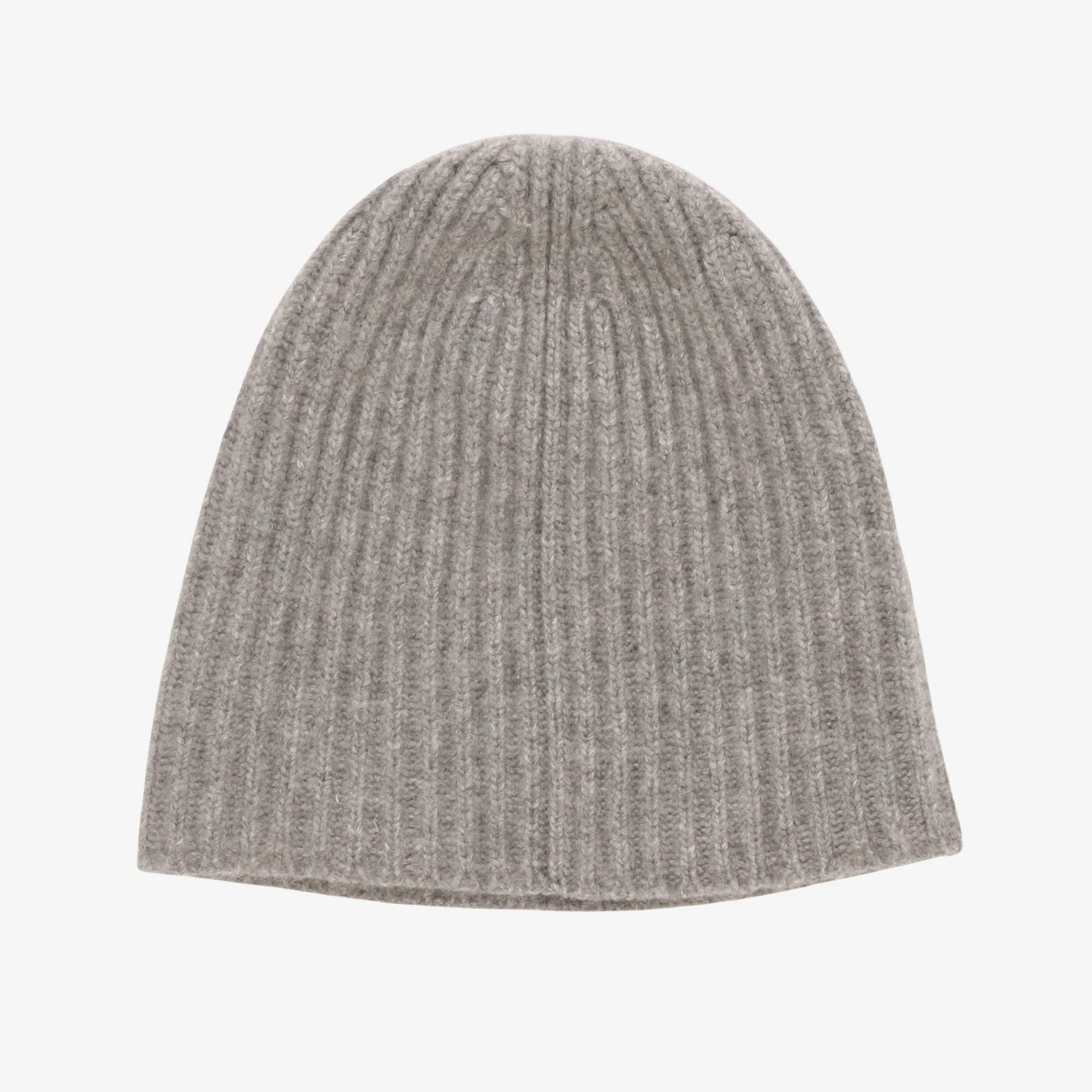 Ribbed Cashmere Beanie