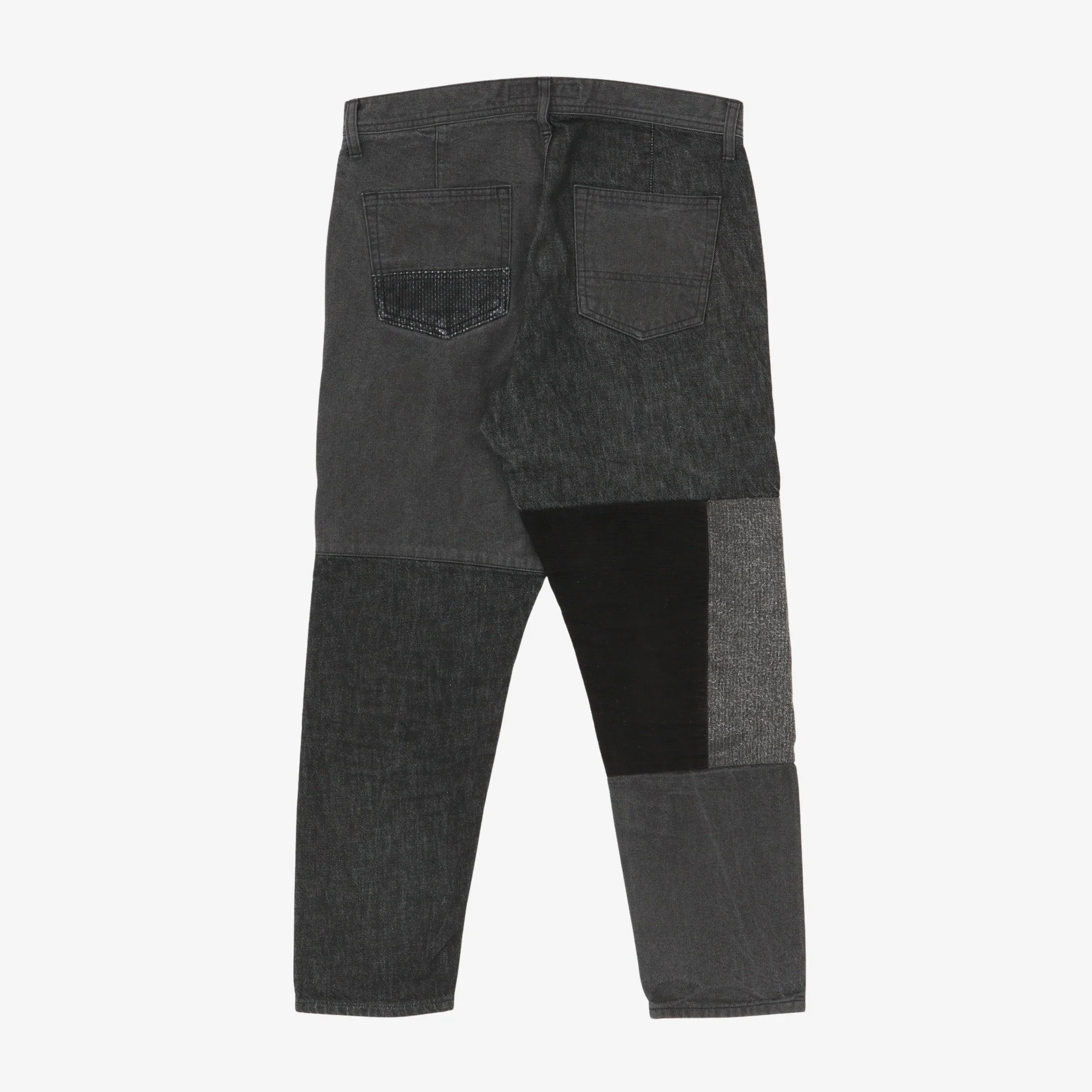 Rinse Boro Patchwork Pant - Image 2