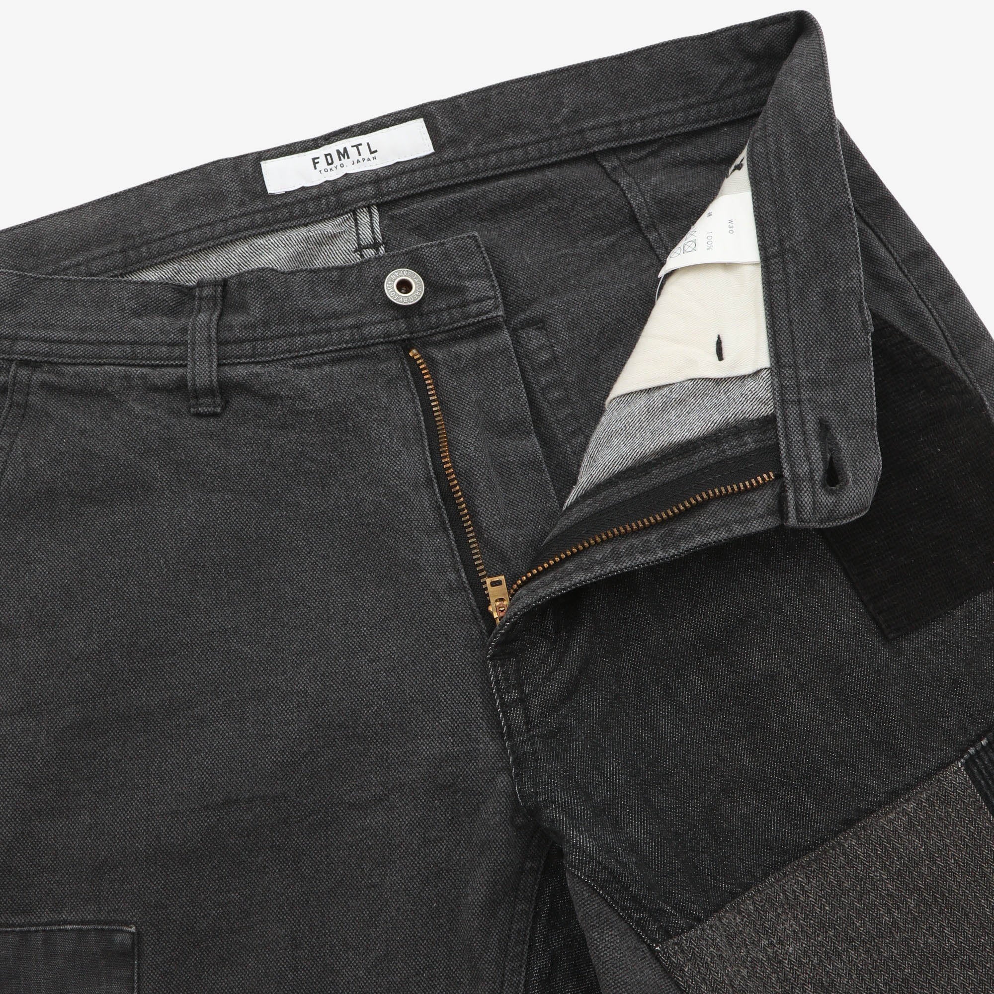 Rinse Boro Patchwork Pant - Image 3