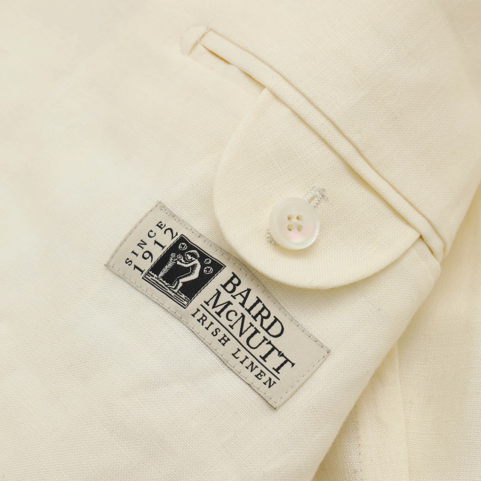 Roma Jetted Linen Suit - Image 5
