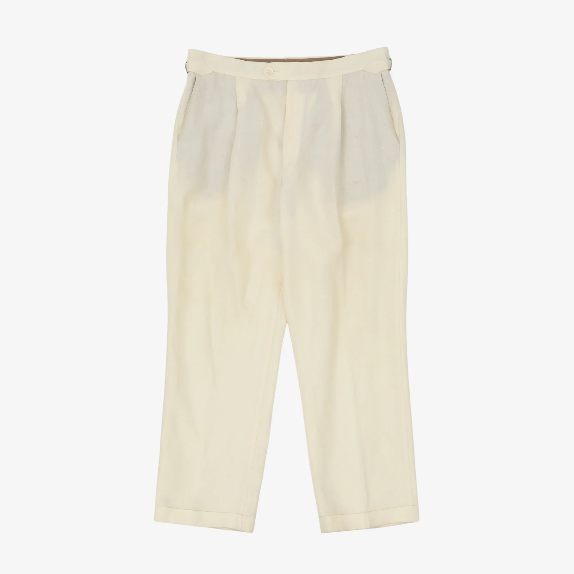 Roma Jetted Linen Suit - Image 8