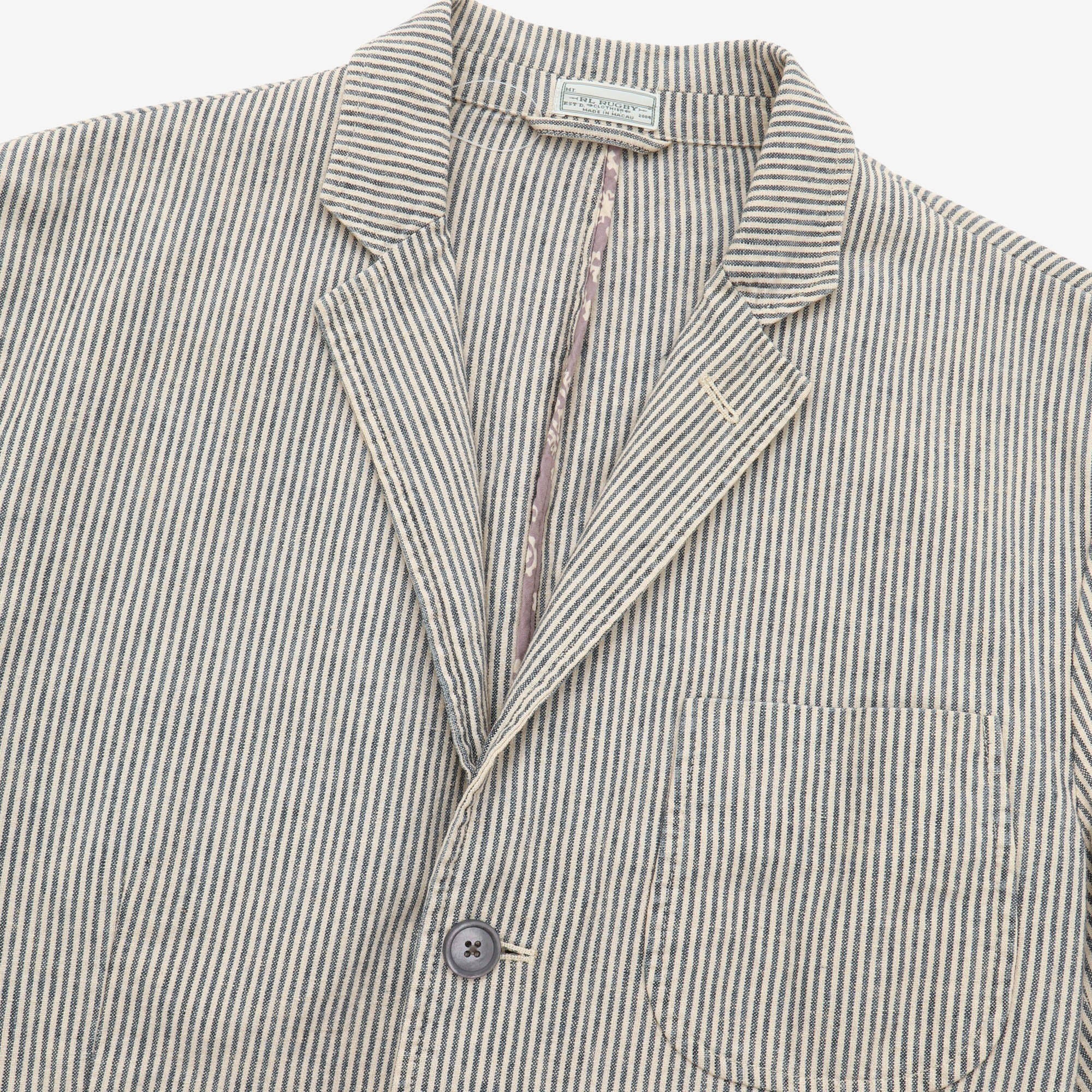 Rugby Hickory Stripe Blazer - Image 3