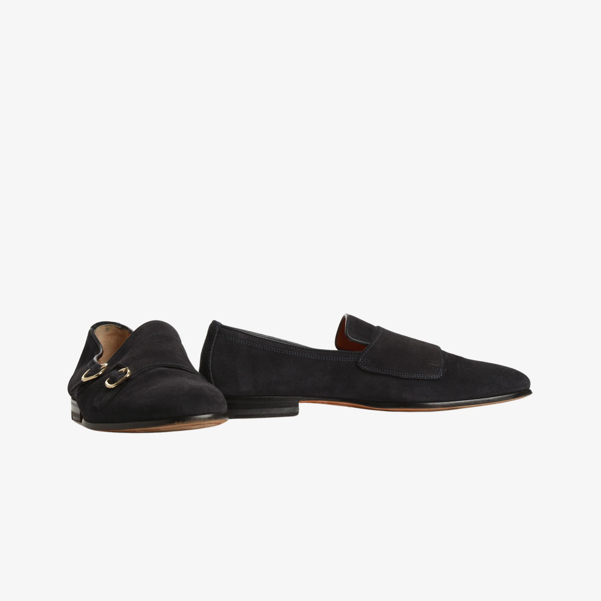Suede Monk Shoes - Image 2