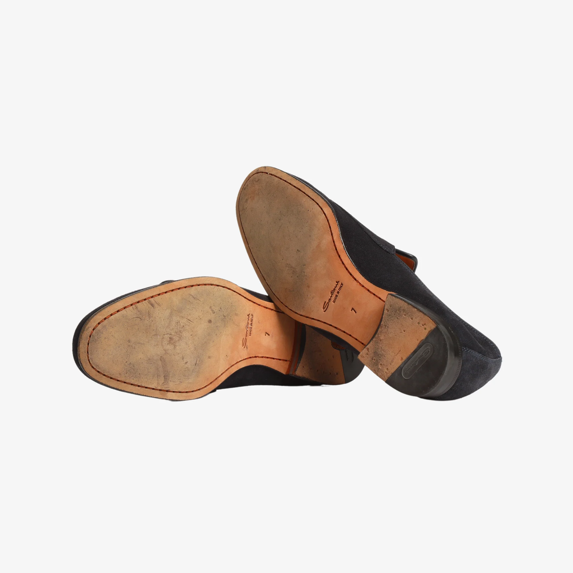 Suede Monk Shoes - Image 4