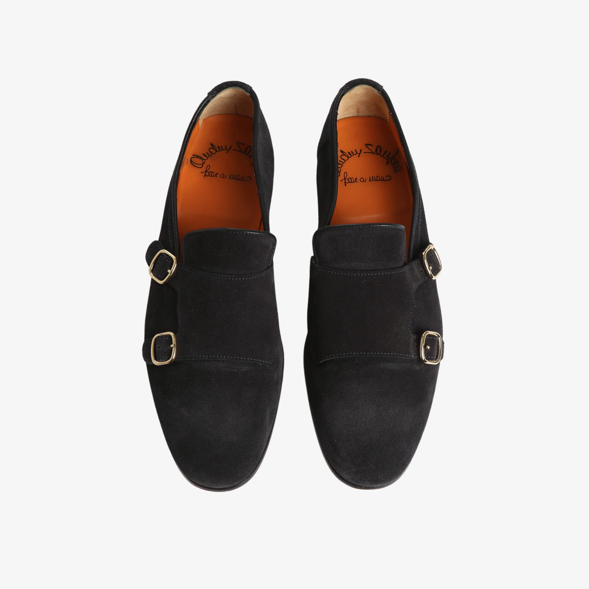 Suede Monk Shoes - Image 5