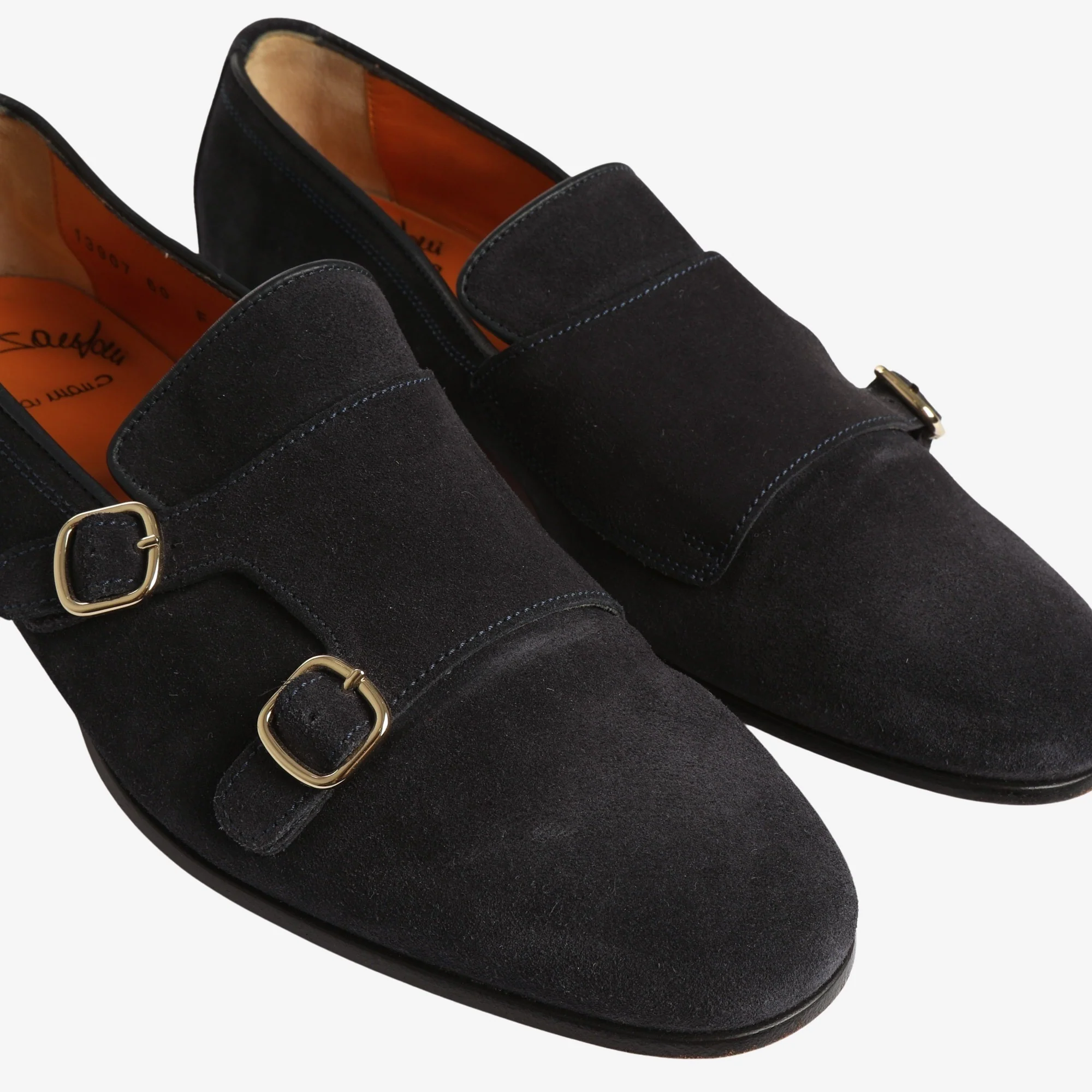 Suede Monk Shoes - Image 6