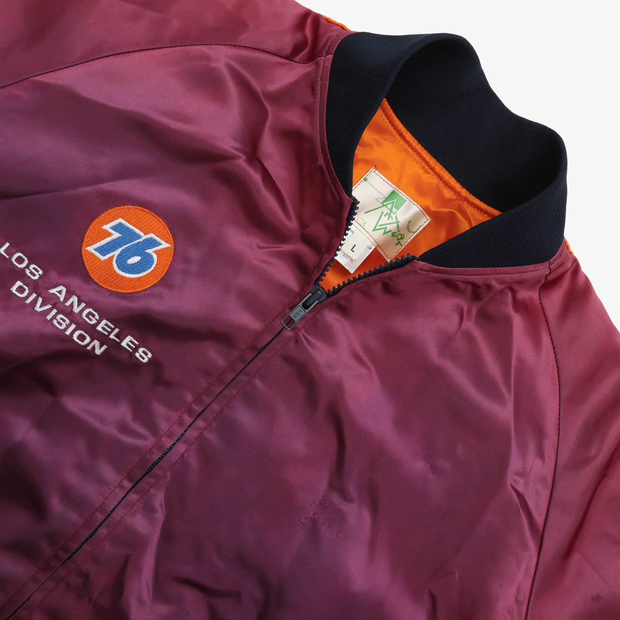 Satin Bomber Jacket - Image 3