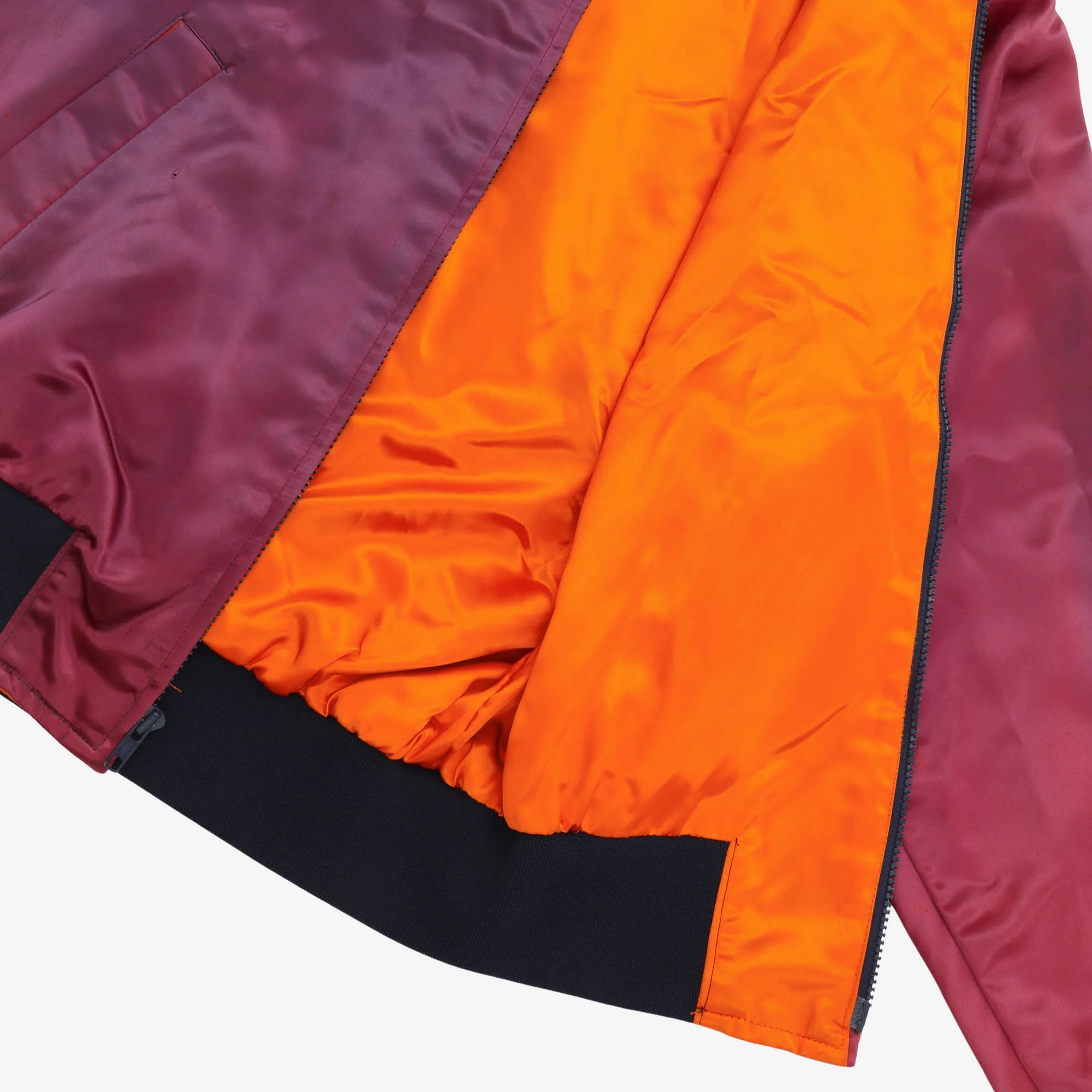 Satin Bomber Jacket - Image 4