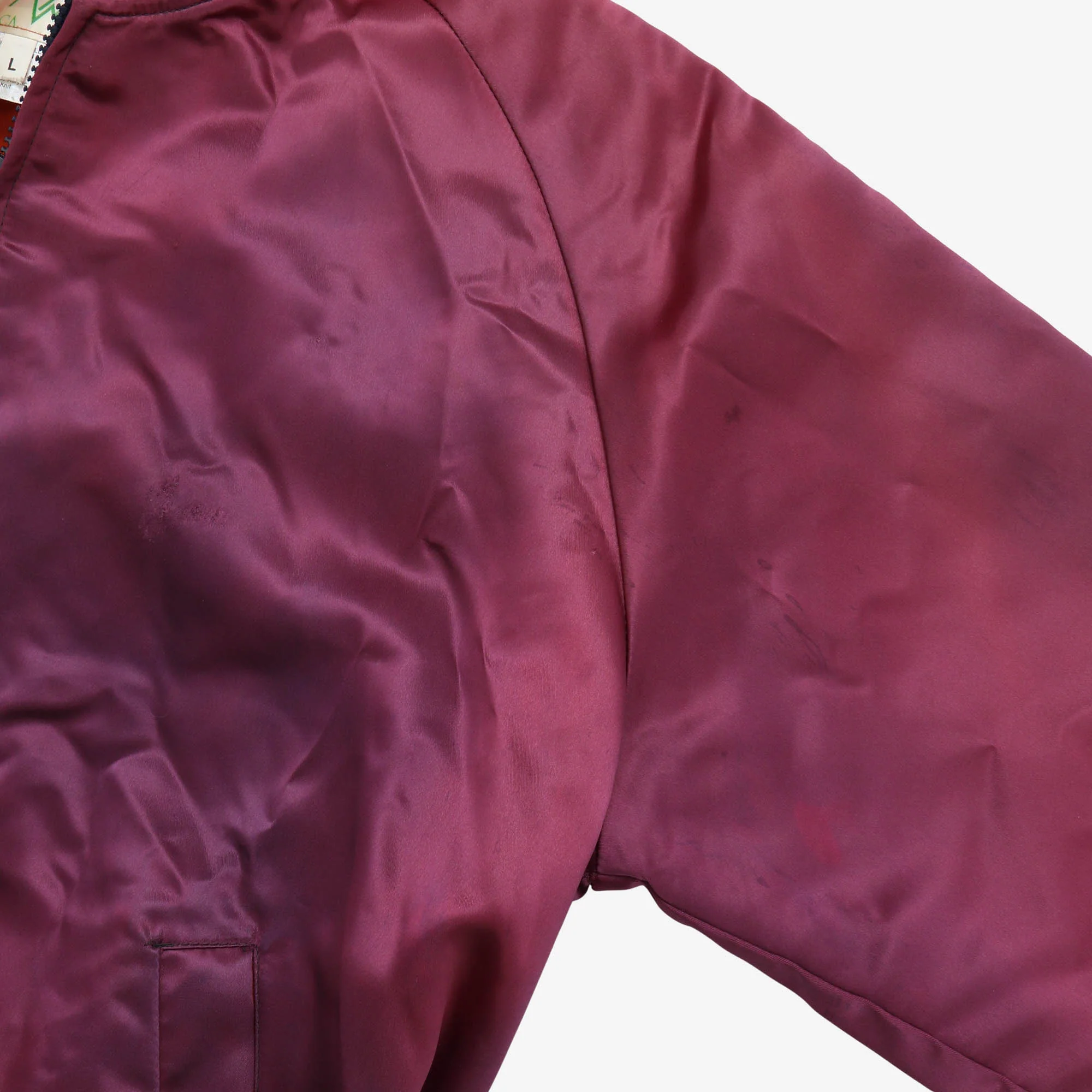 Satin Bomber Jacket - Image 5
