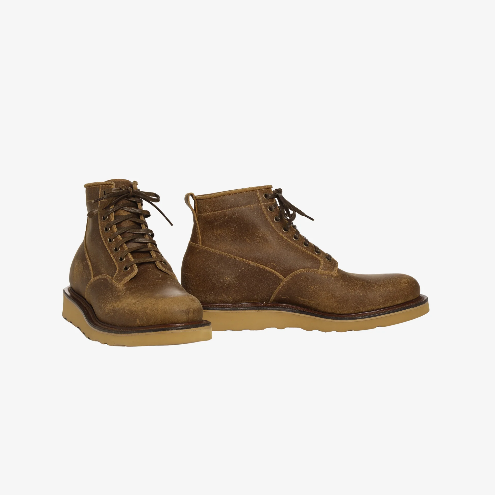 Scout Boot - Tan Wax (1035 Last) (Worn) - Image 2