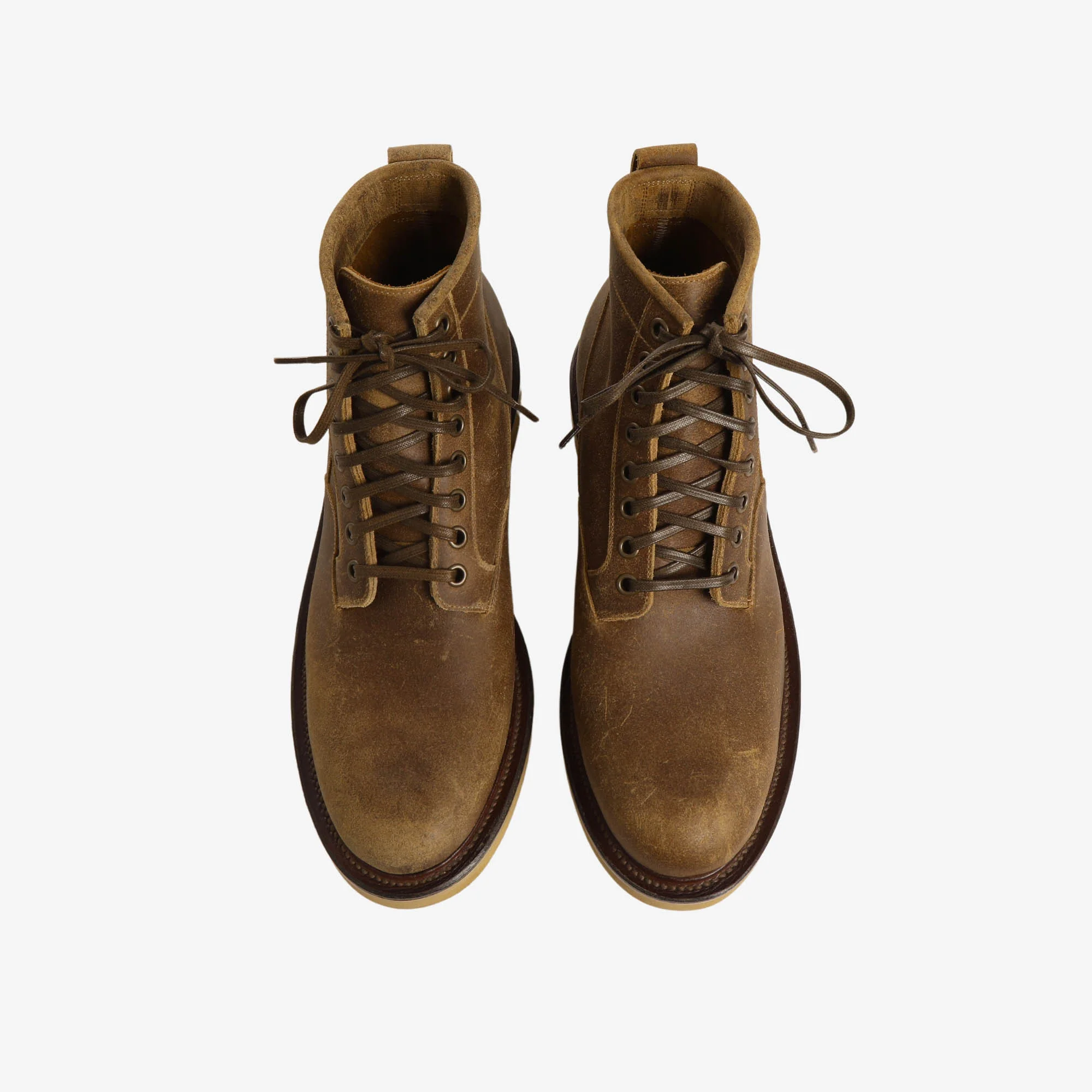 Scout Boot - Tan Wax (1035 Last) (Worn) - Image 5
