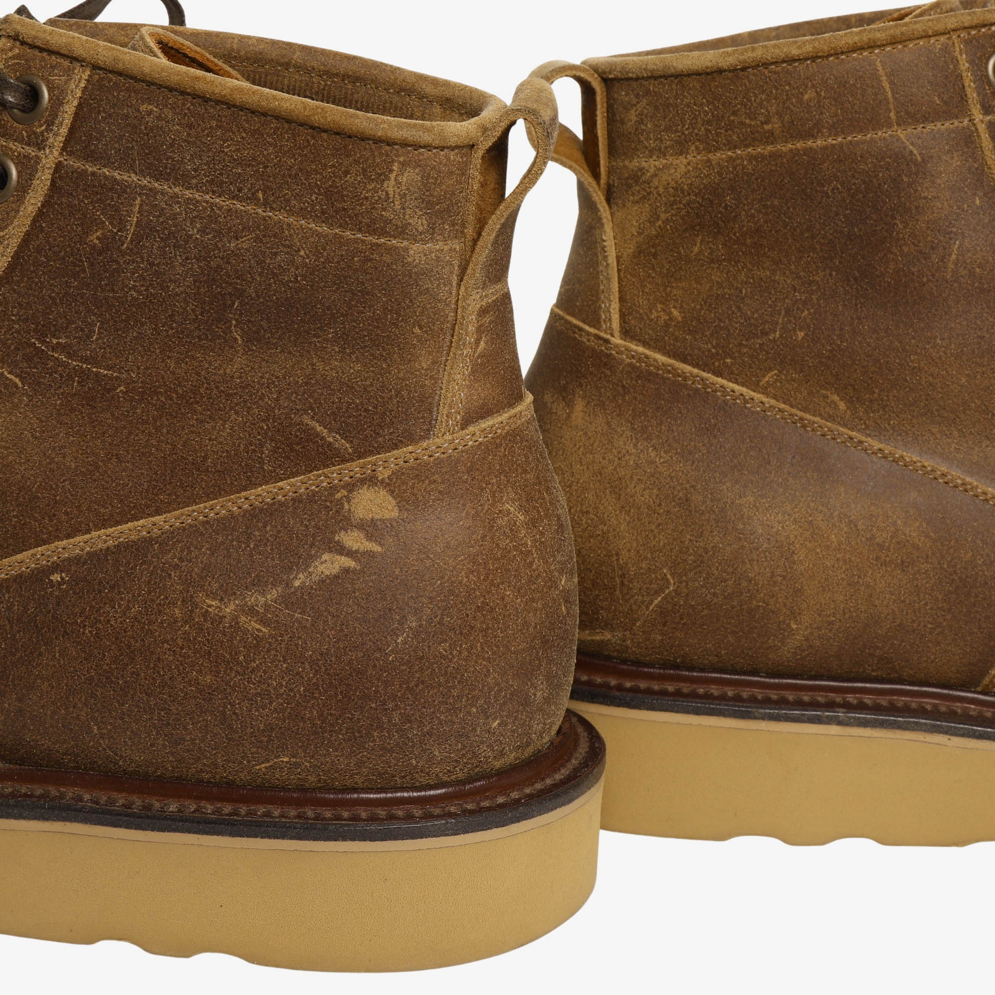 Scout Boot - Tan Wax (1035 Last) (Worn) - Image 6