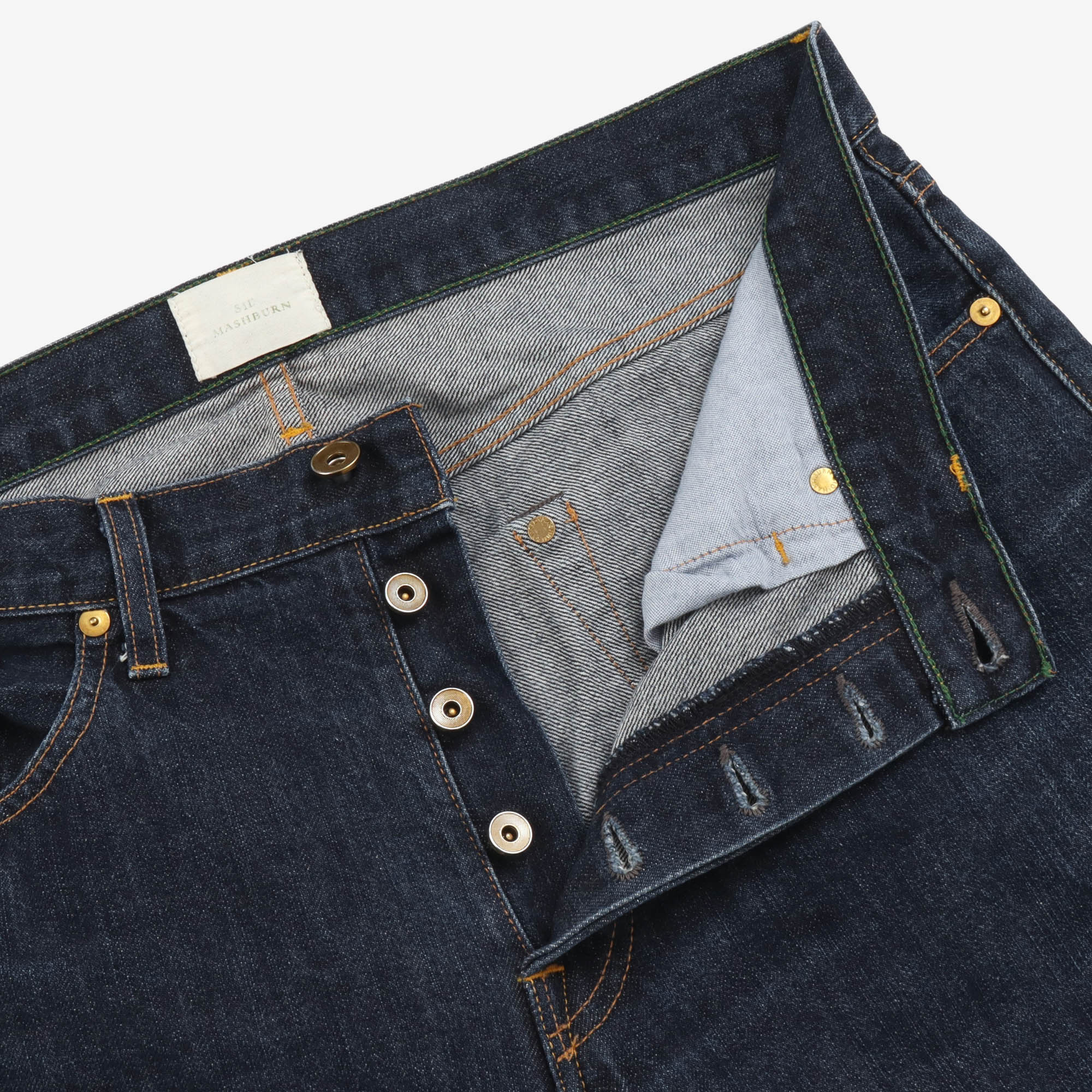 Slim Straight Selvedge Denim (34W x 28L) - Image 3