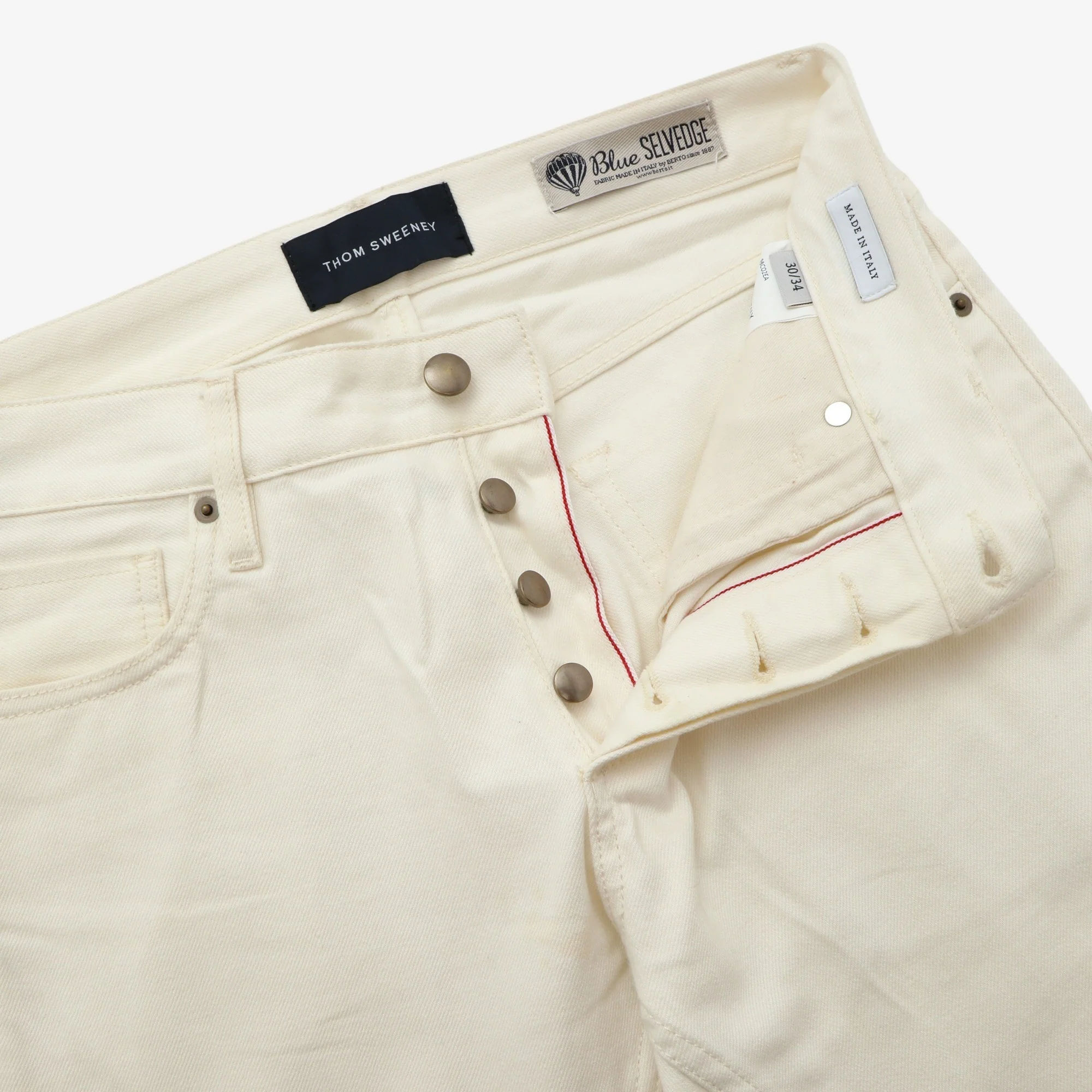 Slim 5 Pocket Denim Jeans - Image 3