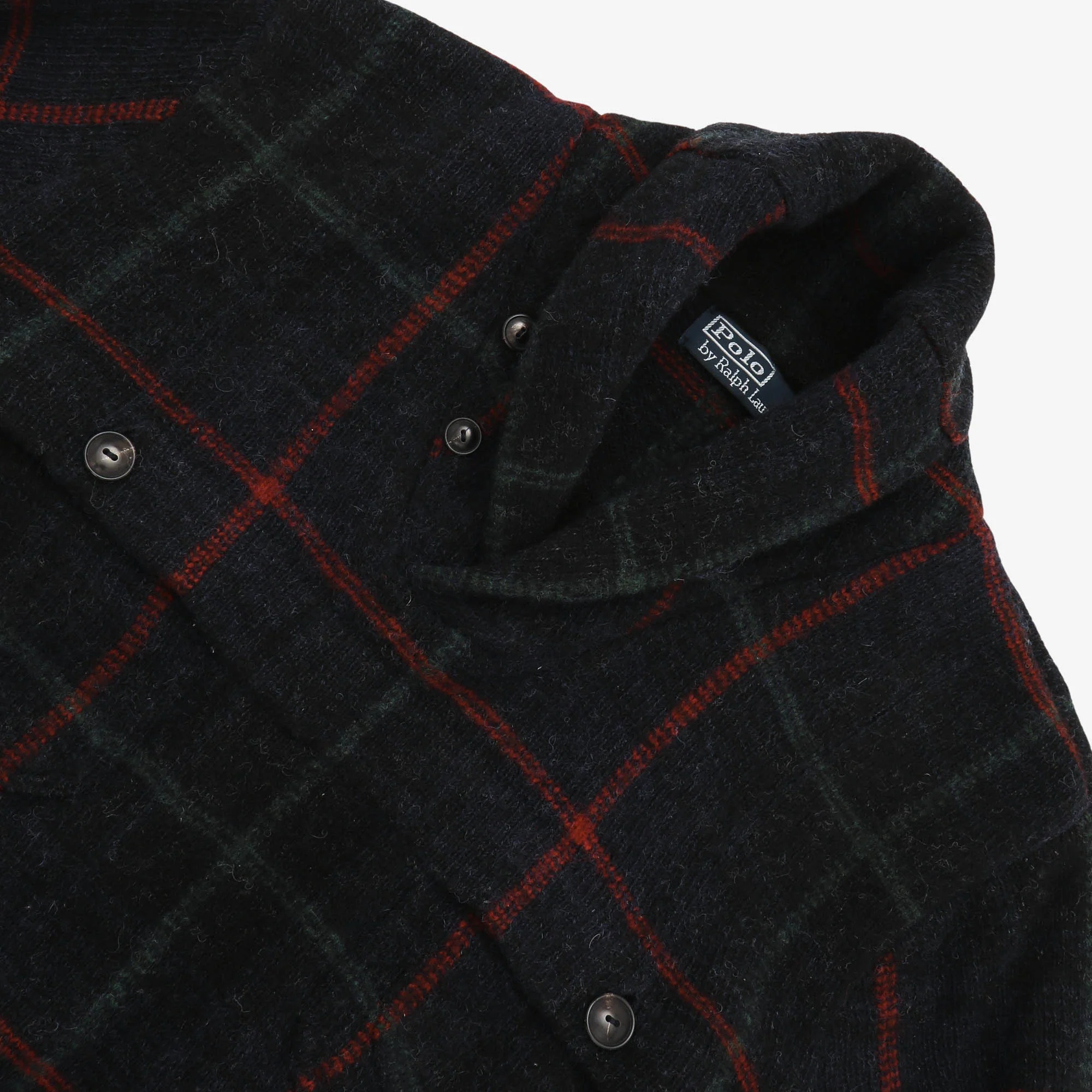 Shawl Collar Knit PO Sweater - Image 3