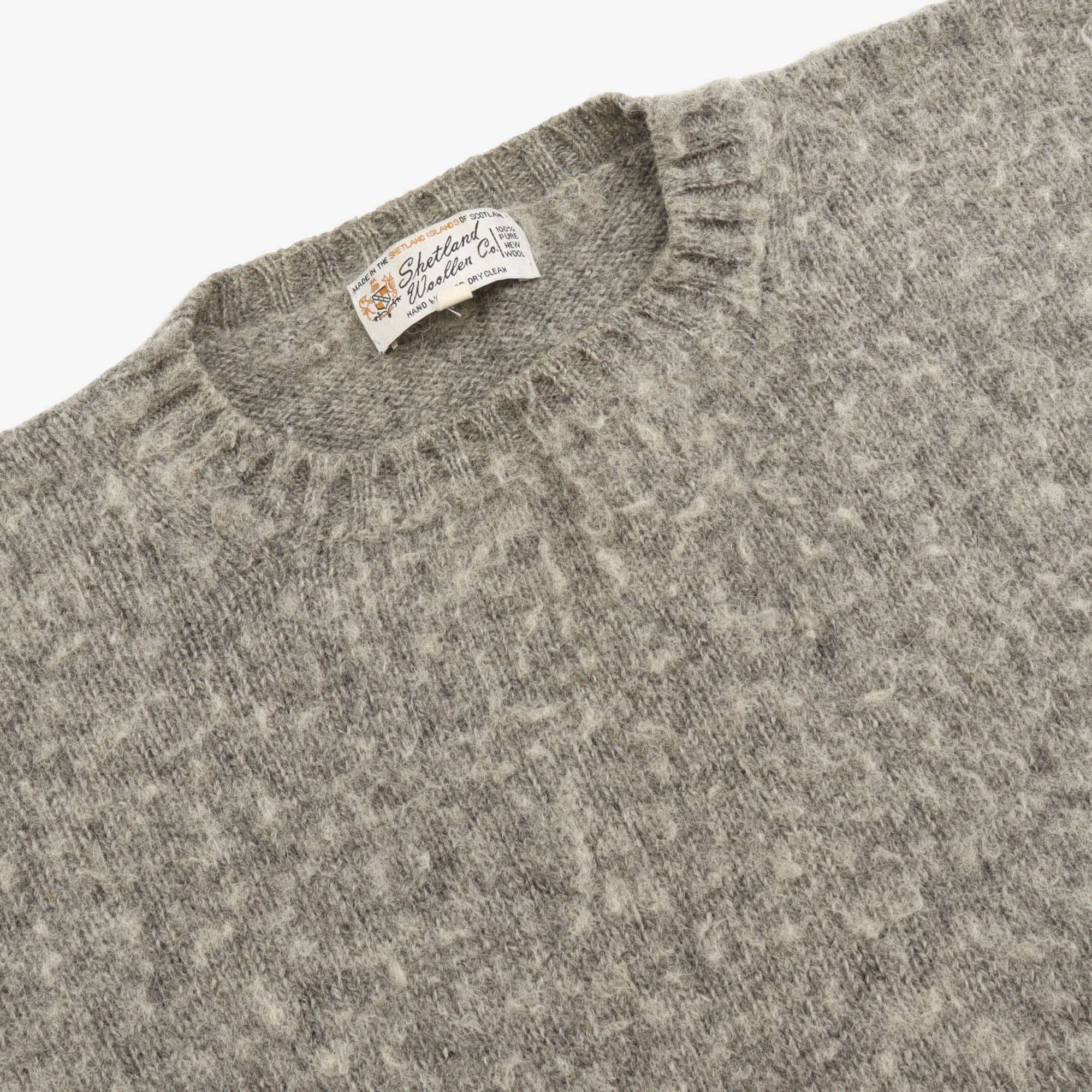 Shetland Wool Sweater - Image 4