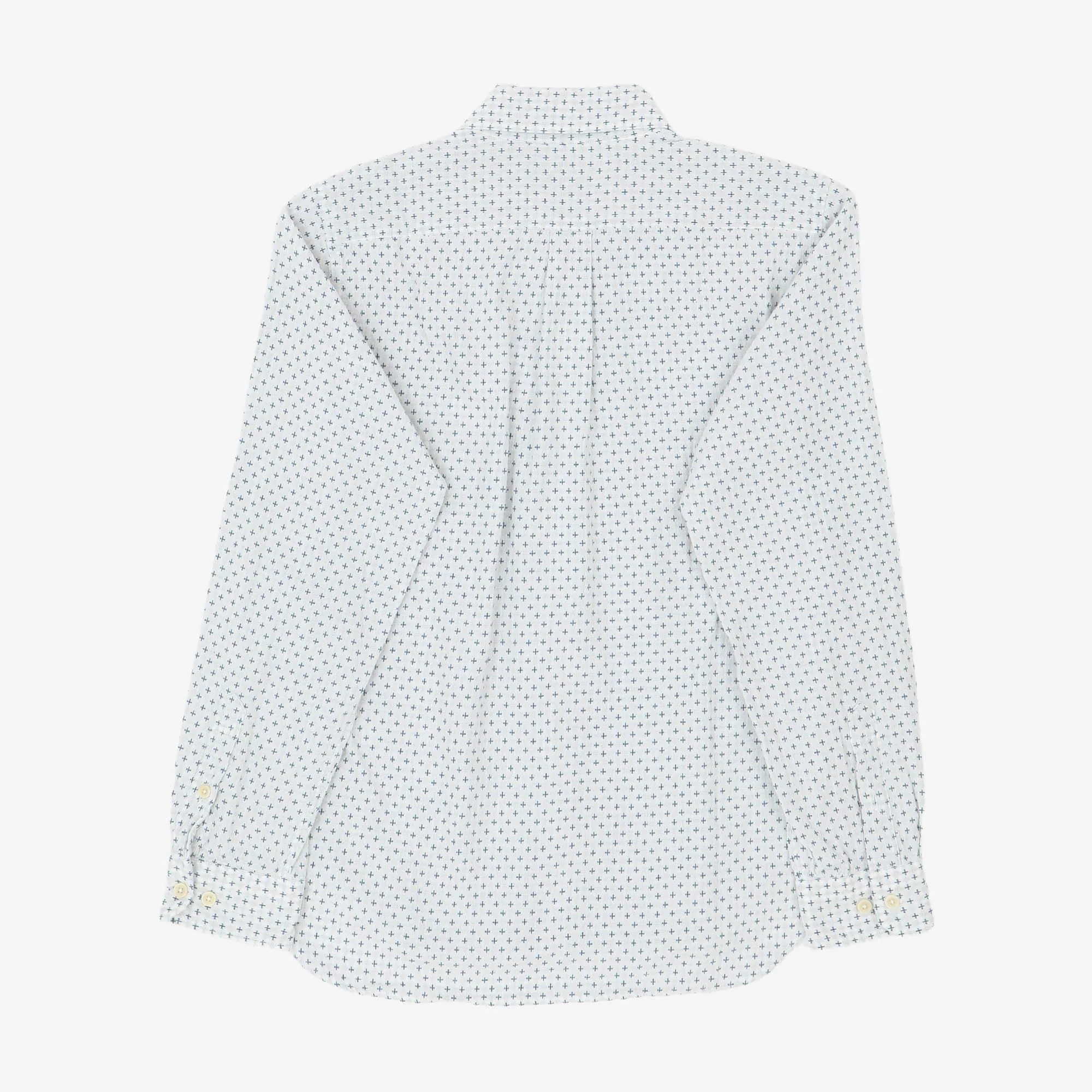 Shijira Weave Sashiko Pattern Shirt - Image 2