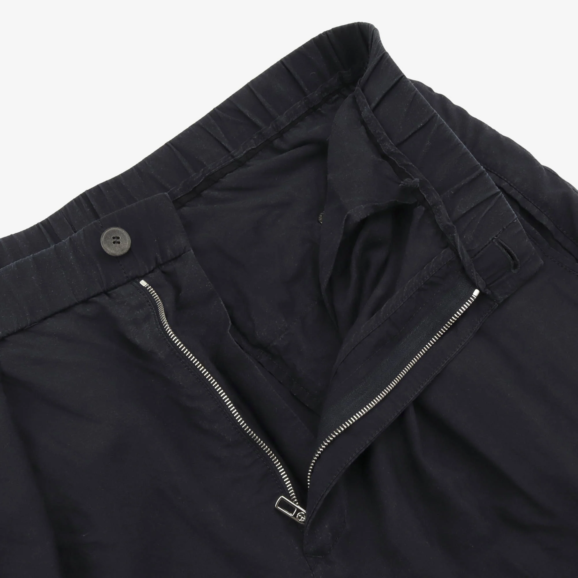 Silk Blend Pleated Easy Pants - Image 4