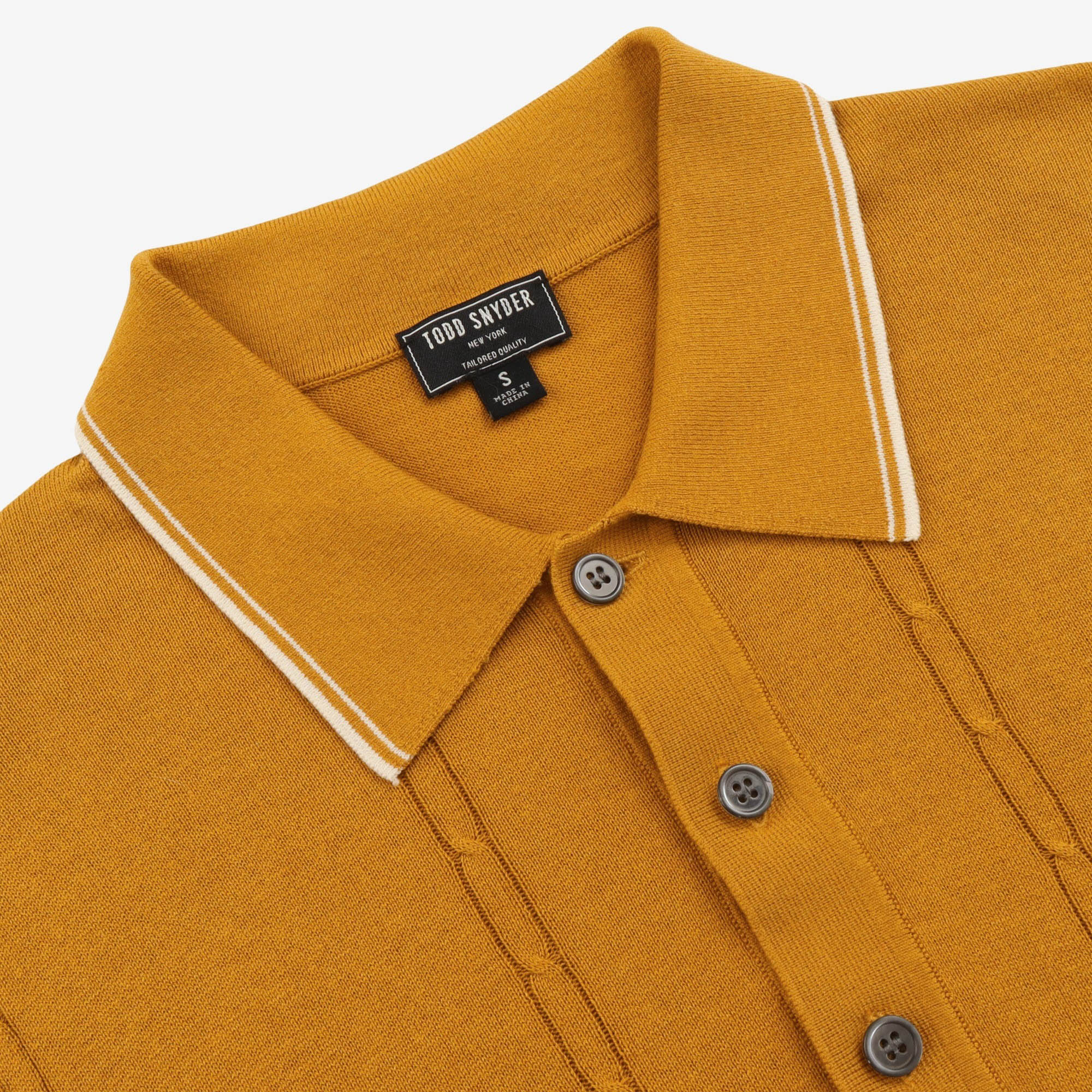Silk Blend Polo Shirt - Image 3