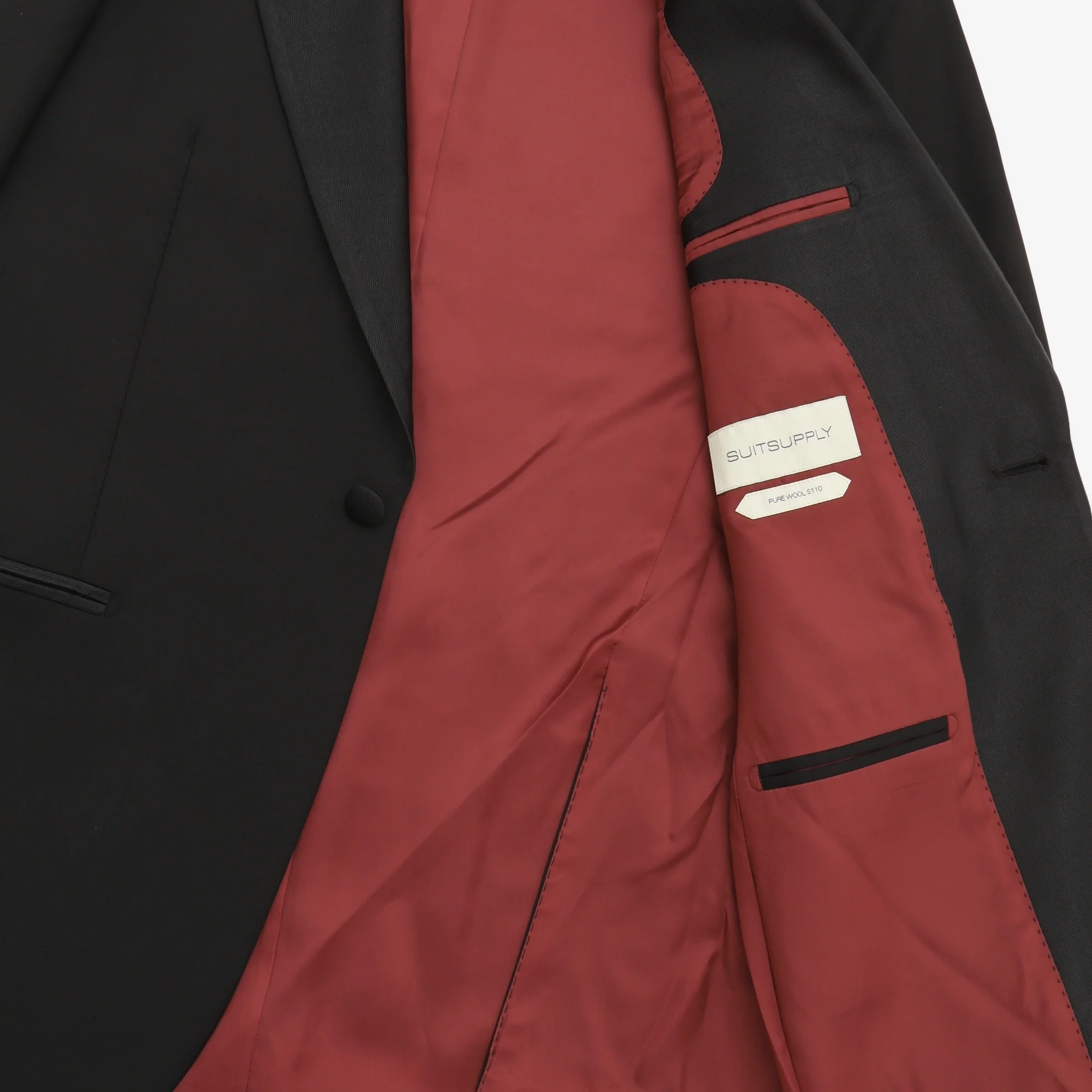 Slim Cut Lazio Tuxedo Suit - Image 4