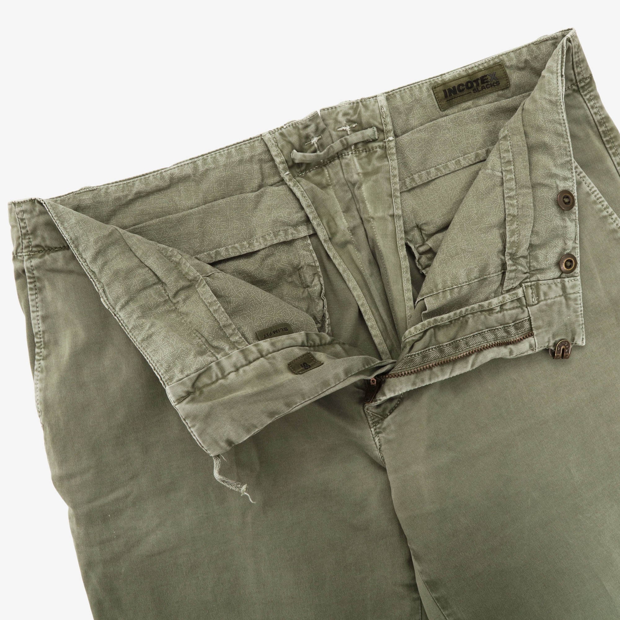 Slim Fit Slacks (35W X 26.5L) - Image 3