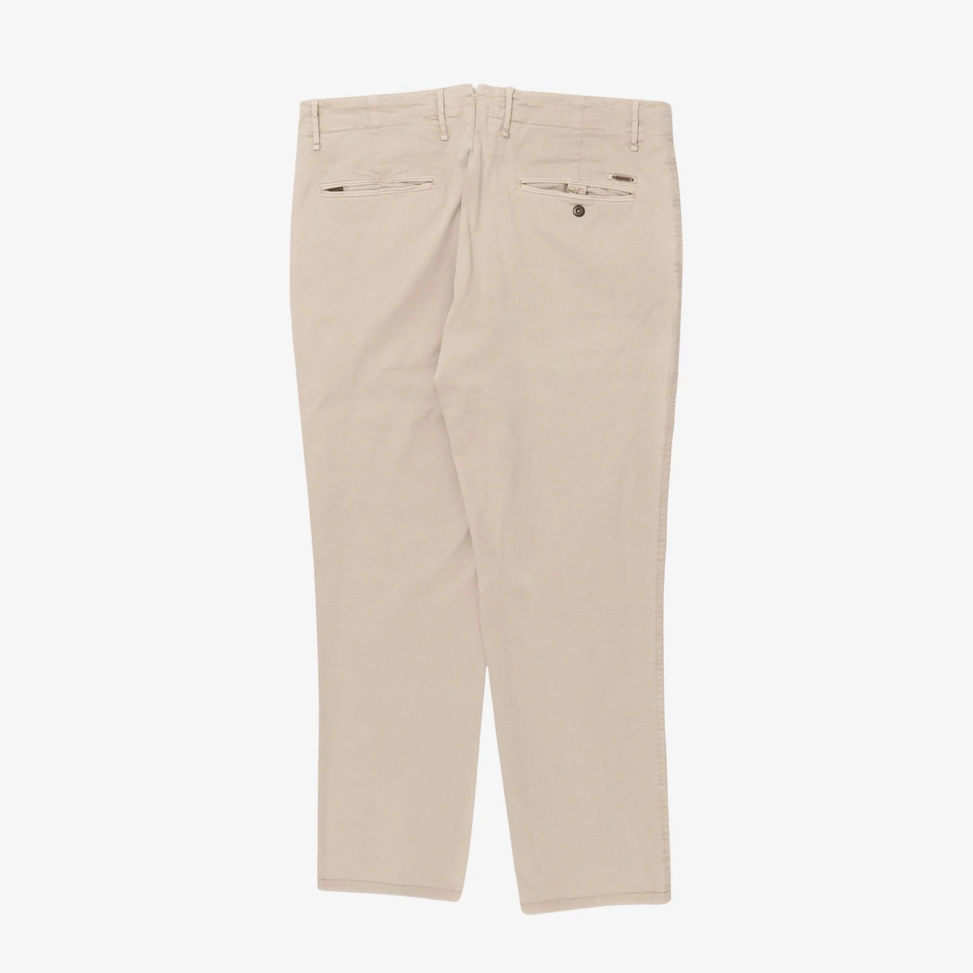 Slim Fit Tricochino Trousers (36W x 29L) - Image 2