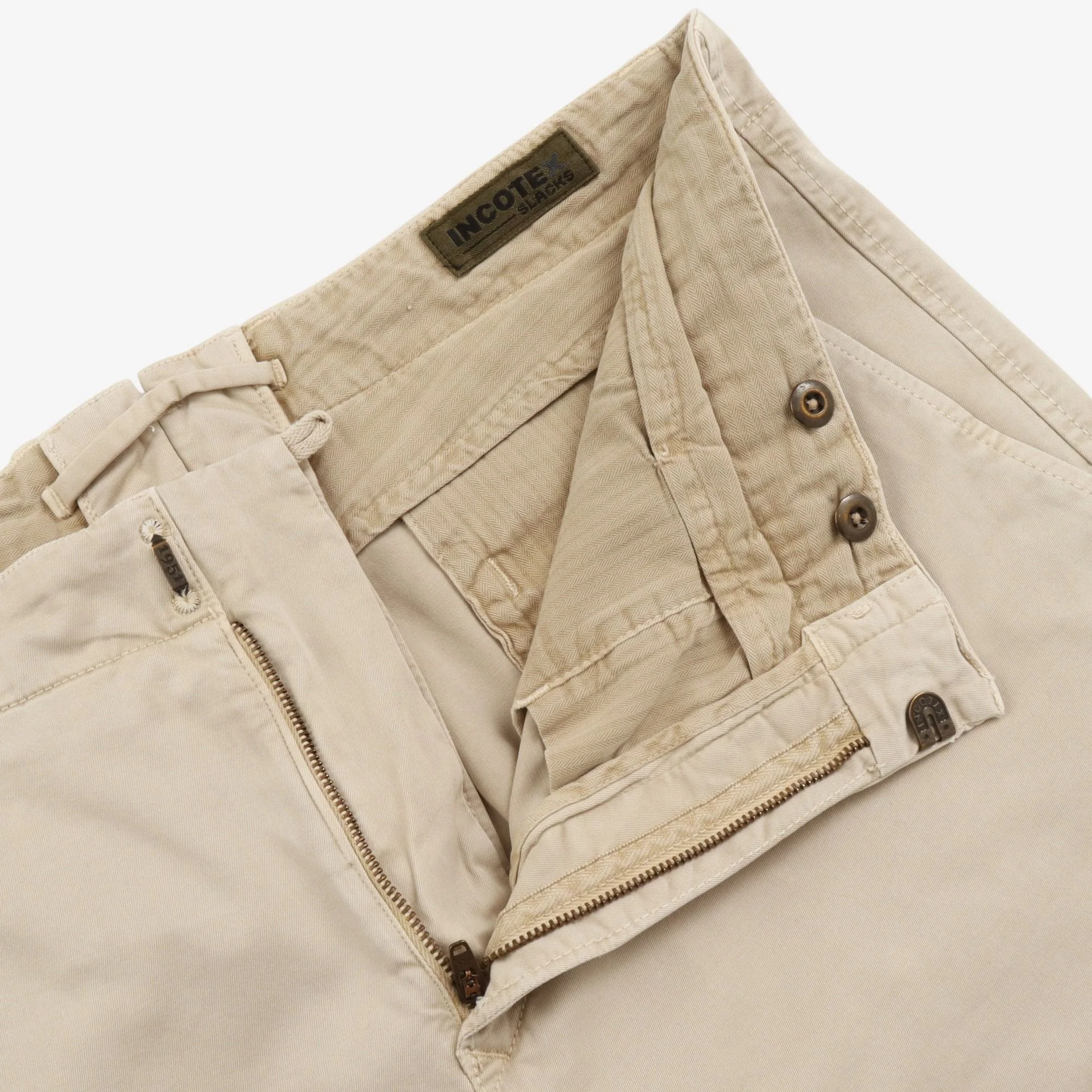 Slim Fit Tricochino Trousers (36W x 29L) - Image 5