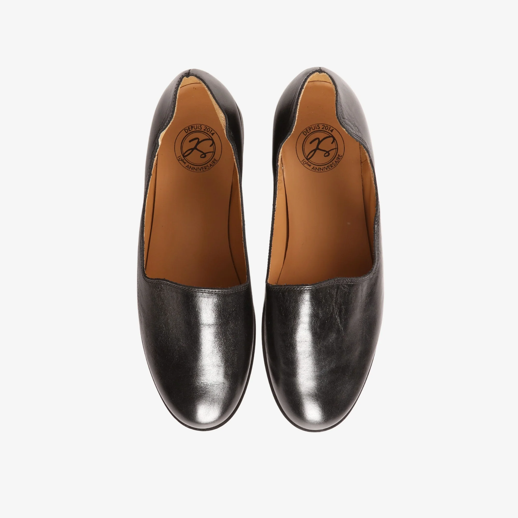 Slim Leather Slippers - Image 5