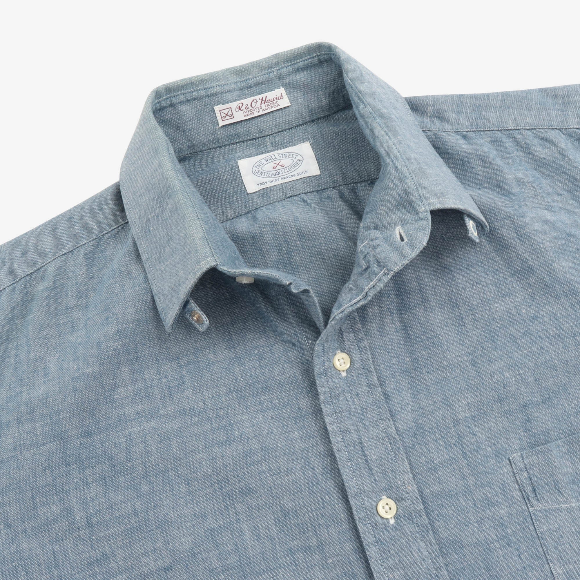 Snap Collar Oxford Shirt - Image 3