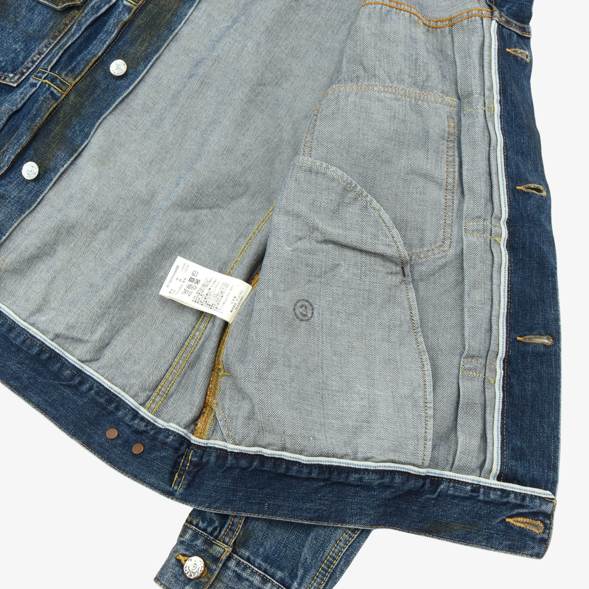 Social Sculpture 101 Denim Jacket (Dry Dmg) - Image 4