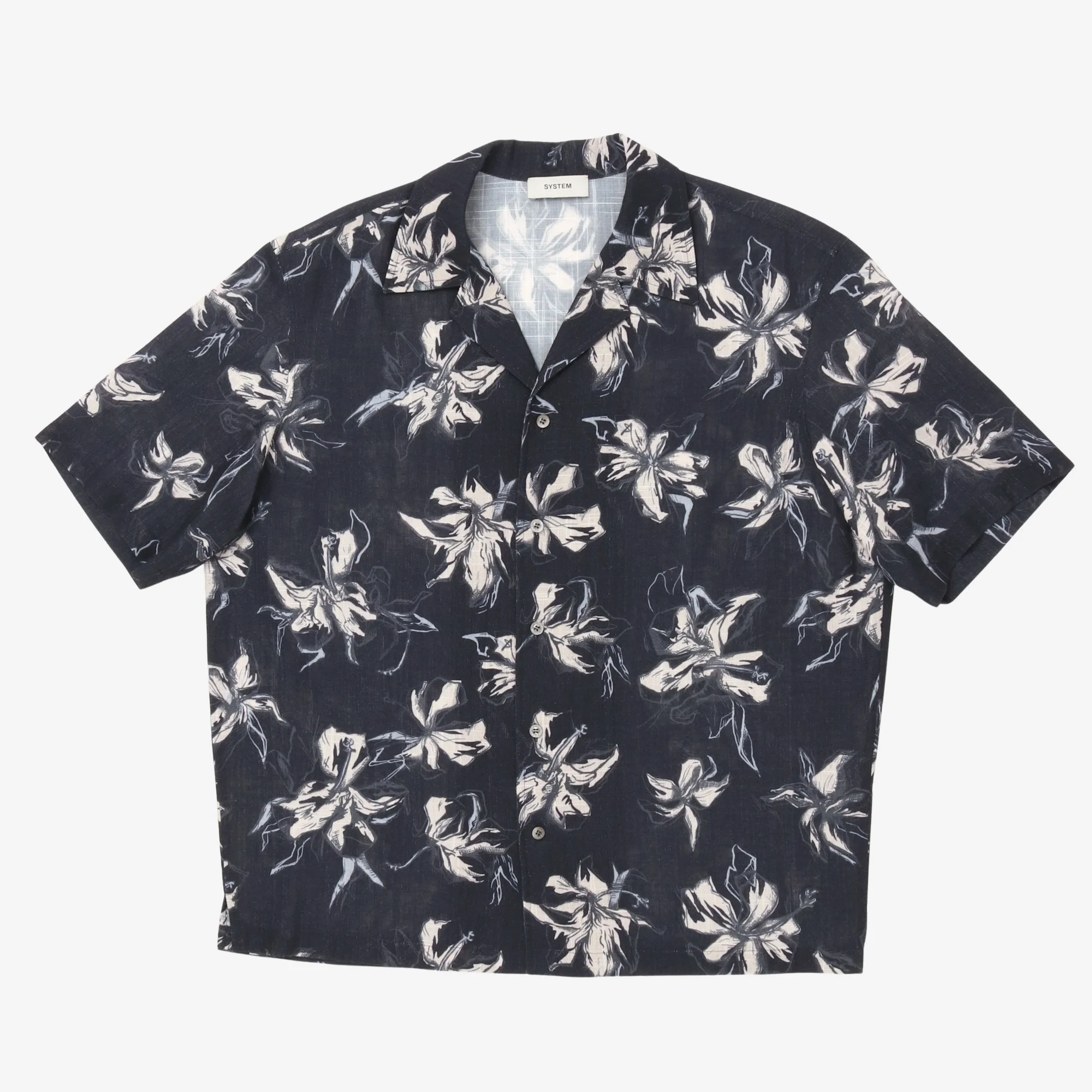 SS Oversized Floral Shirt