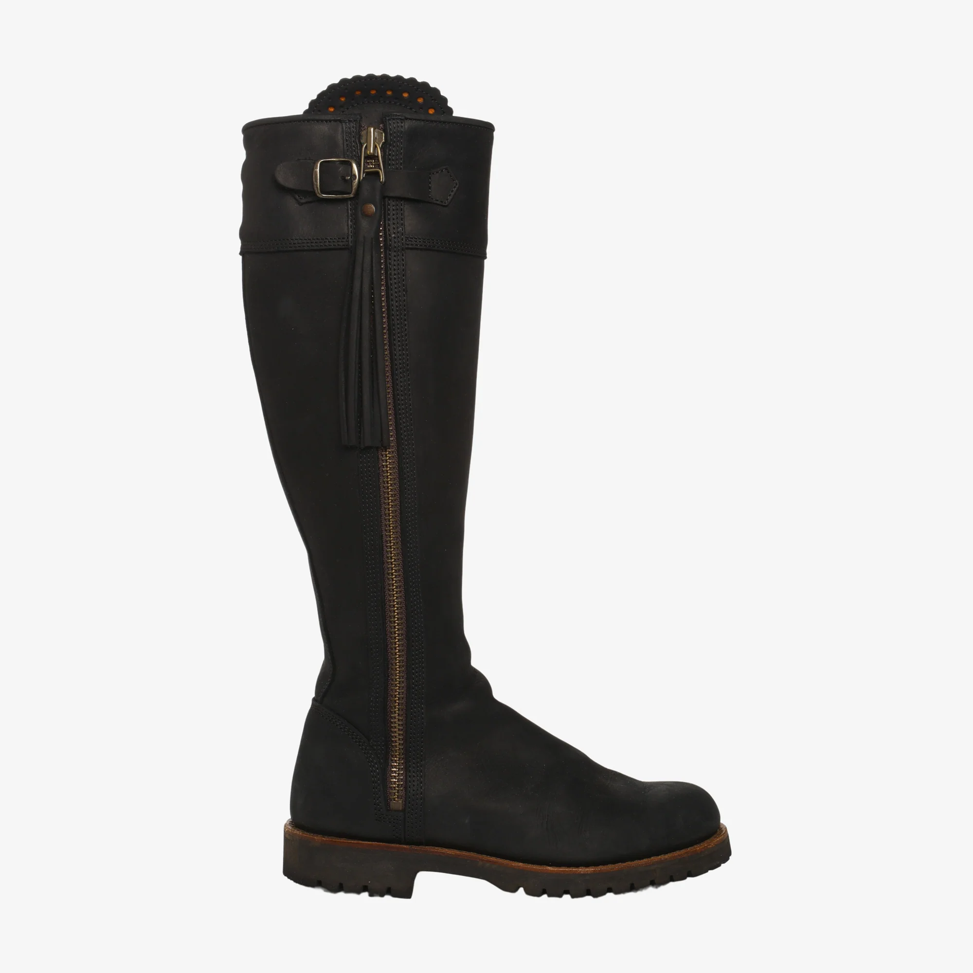 Standard Leather Tassel Boots