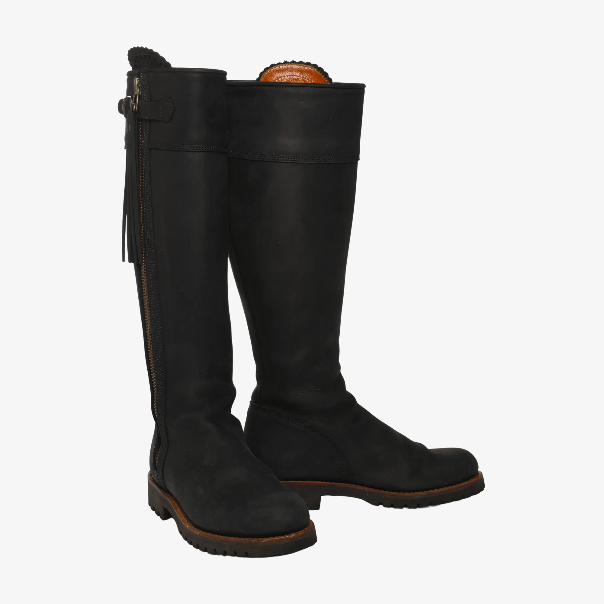 Standard Leather Tassel Boots - Image 2
