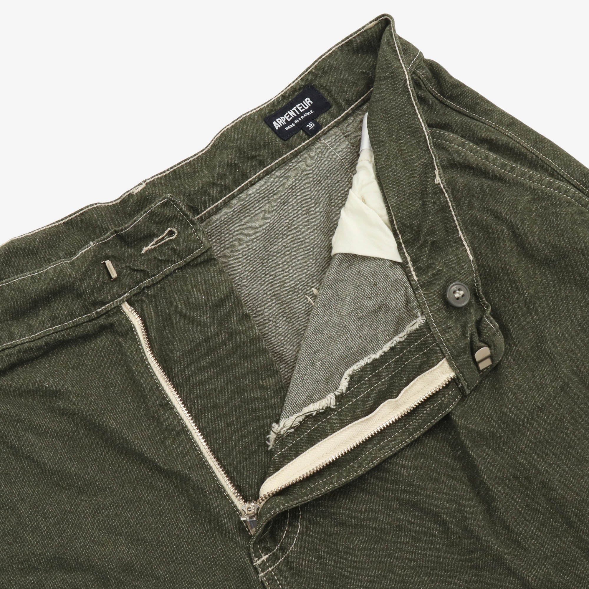 Stone Washed Denim Shorts (36W) - Image 3
