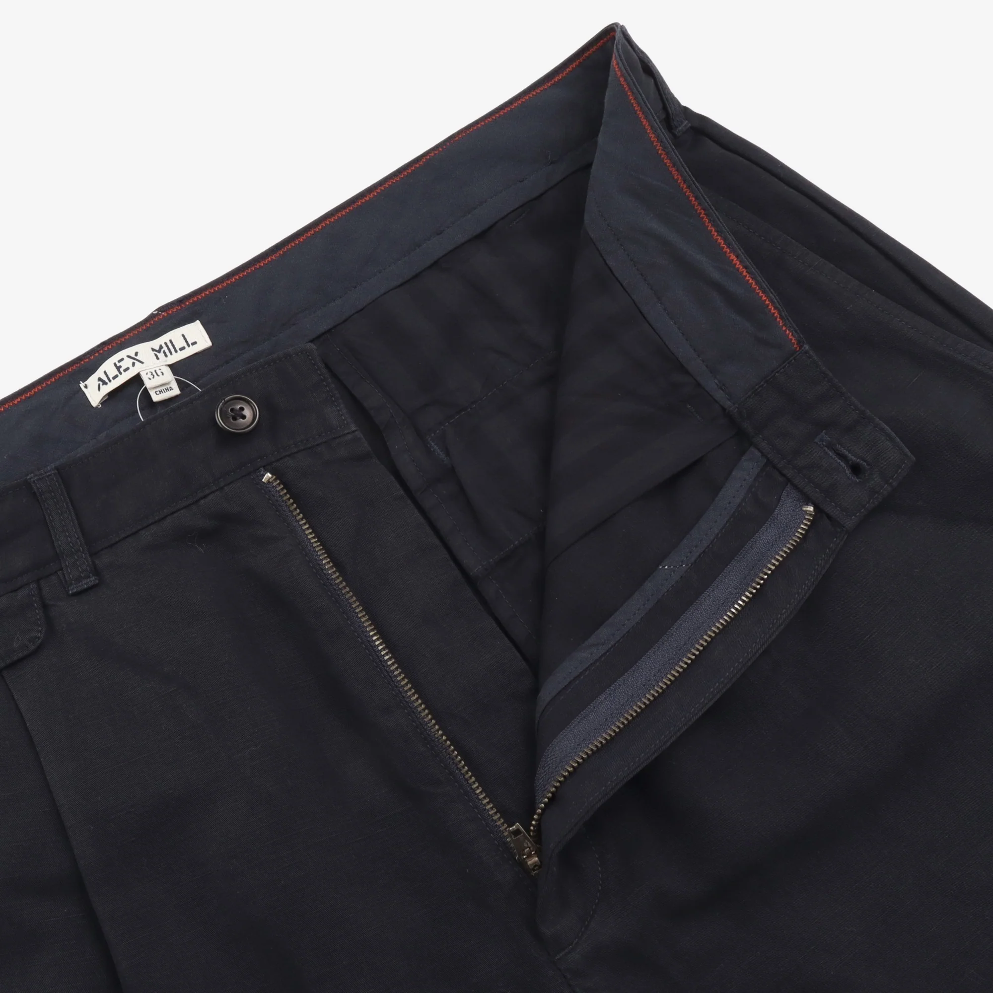 Standard Pleated Chino Pants - Image 3
