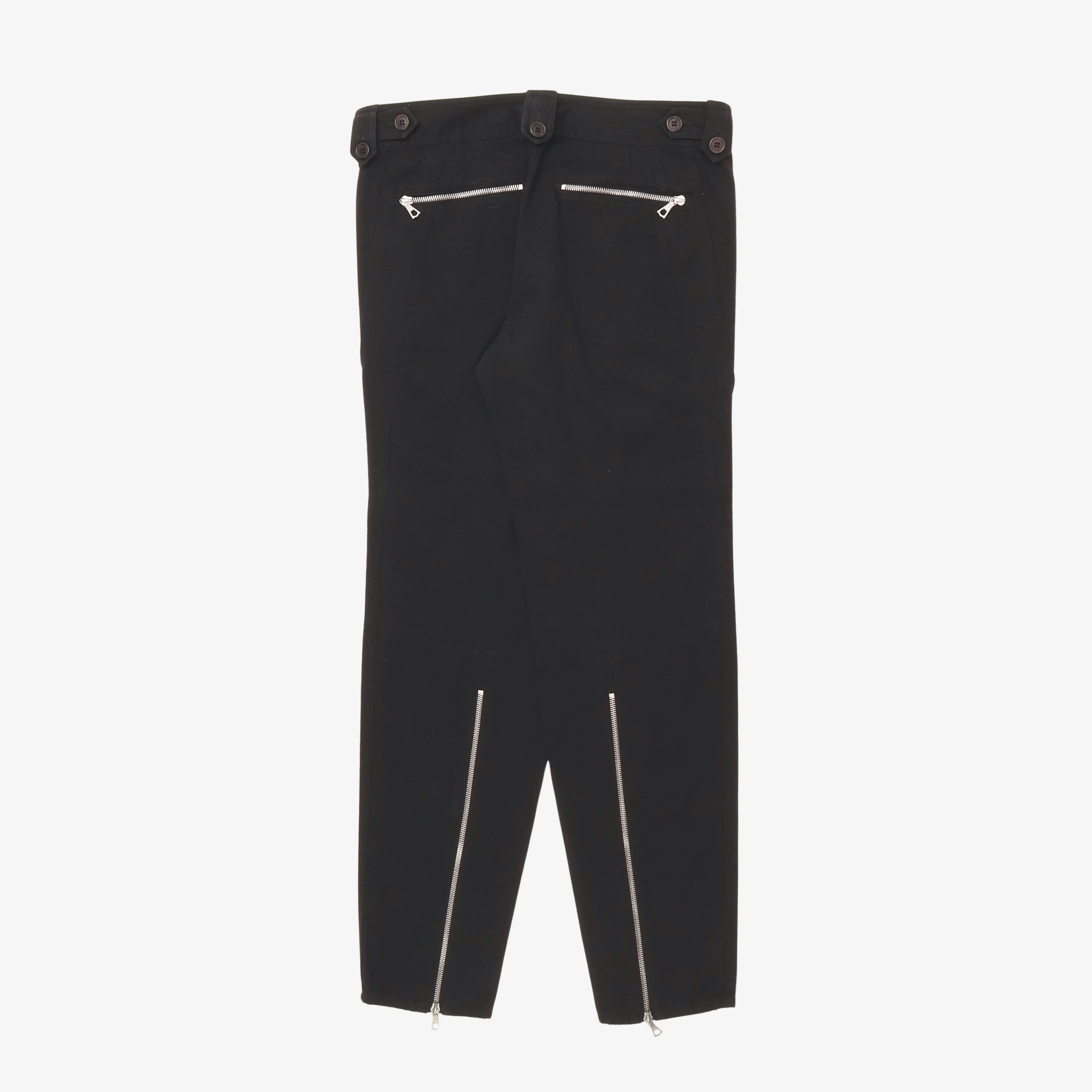 Zip Detail Trousers - Image 2