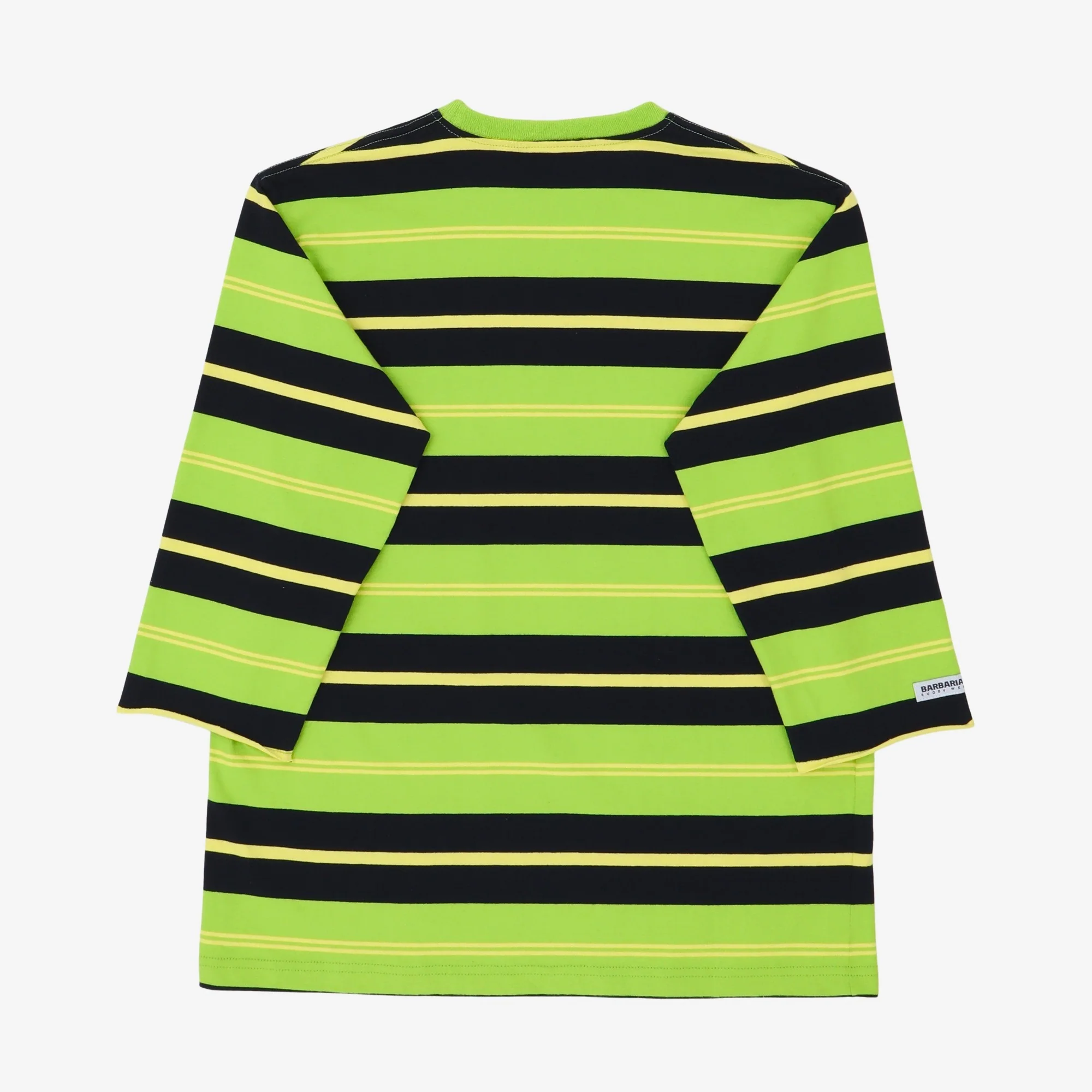 Striped 3/4 Sleeve Tee - Image 2