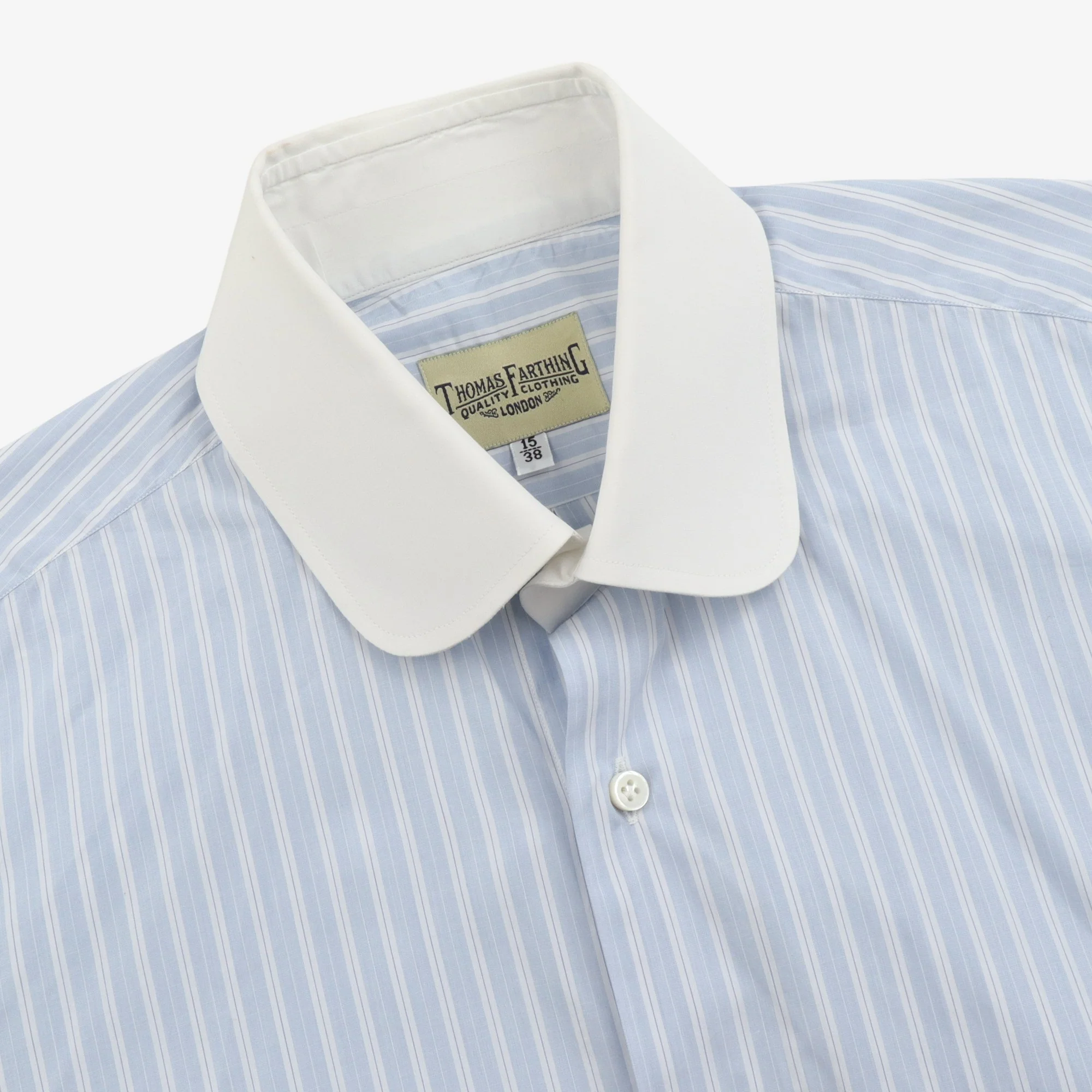 Striped Club Collar Shirt - Image 3
