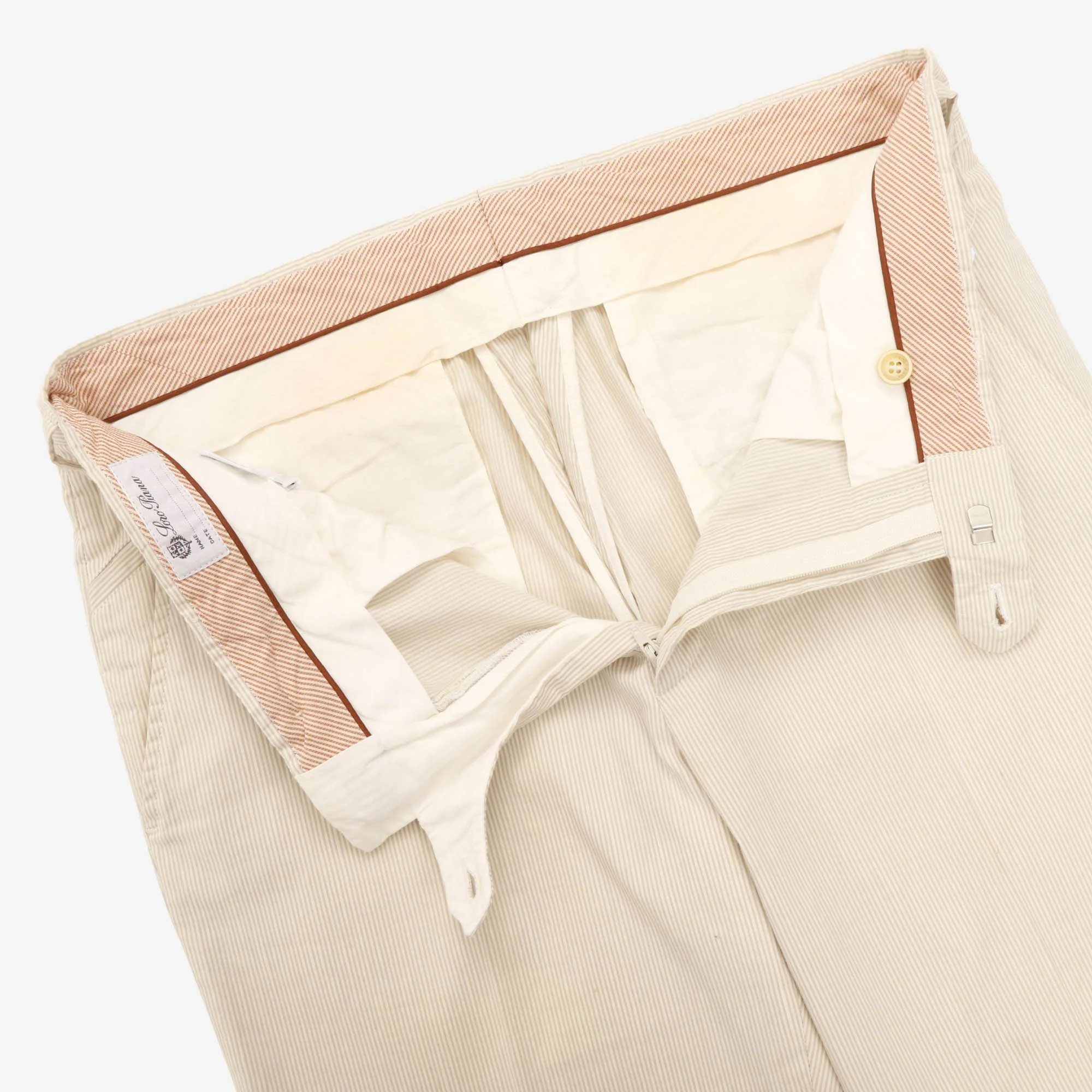 Striped Pleated Pants (32W X 31L) - Image 3