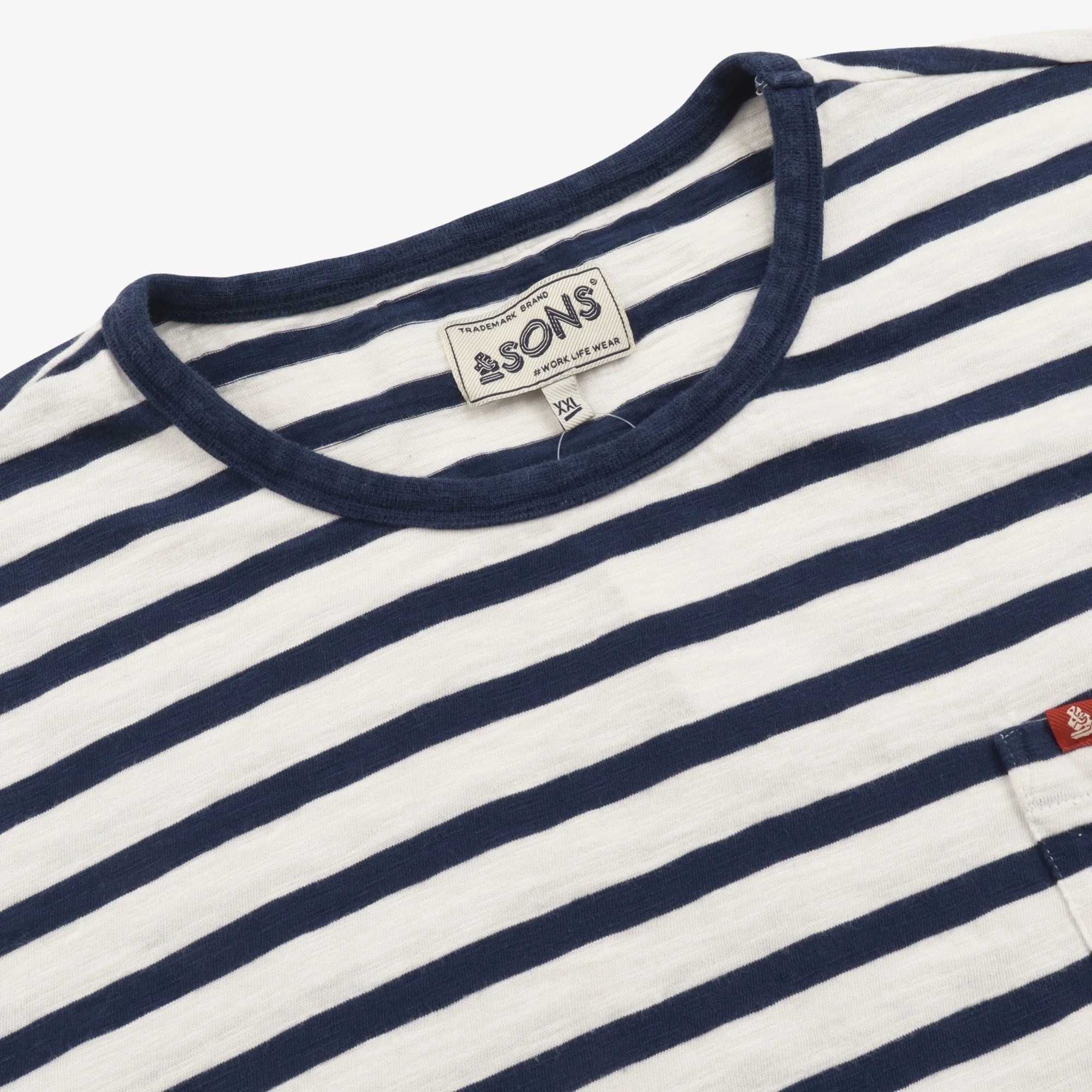 Striped Pocket Tee - Image 3
