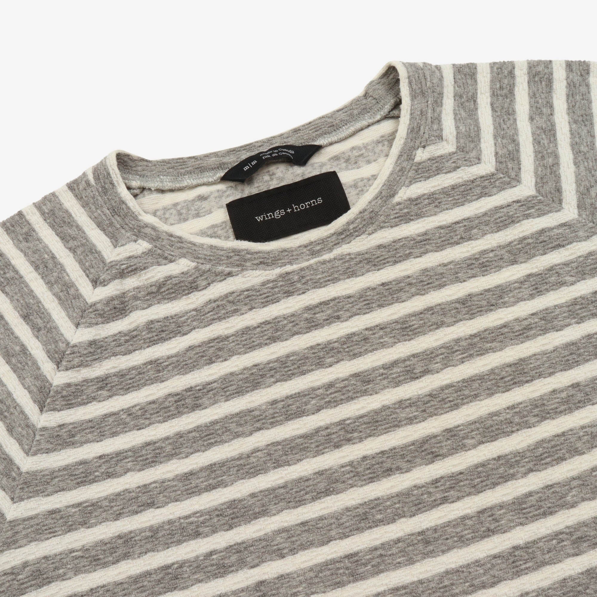 Striped Terry T-Shirt - Image 3