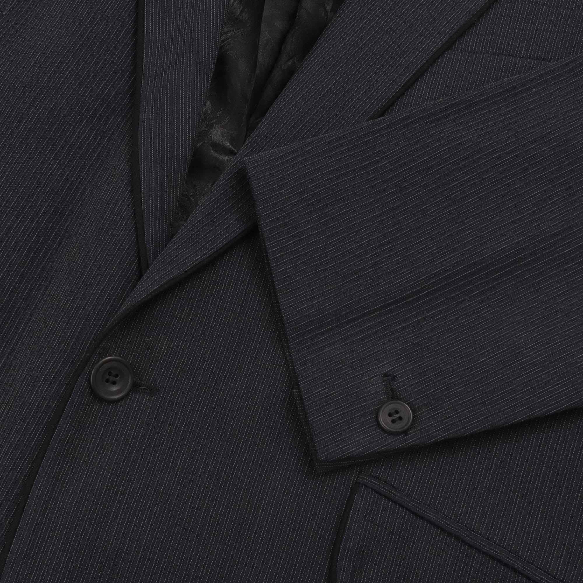 Striped Textured Blazer - Image 3