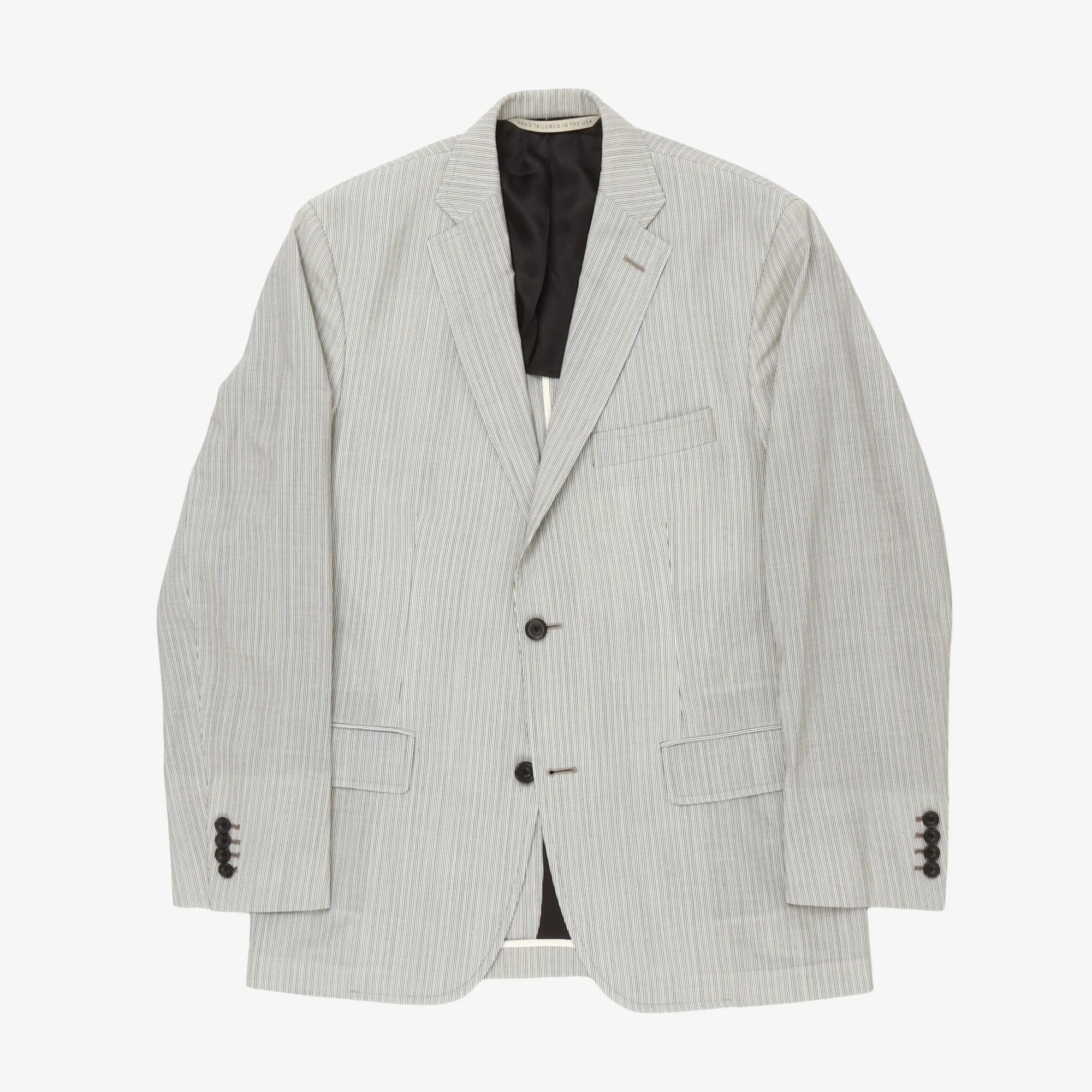 Striped Wool Suit