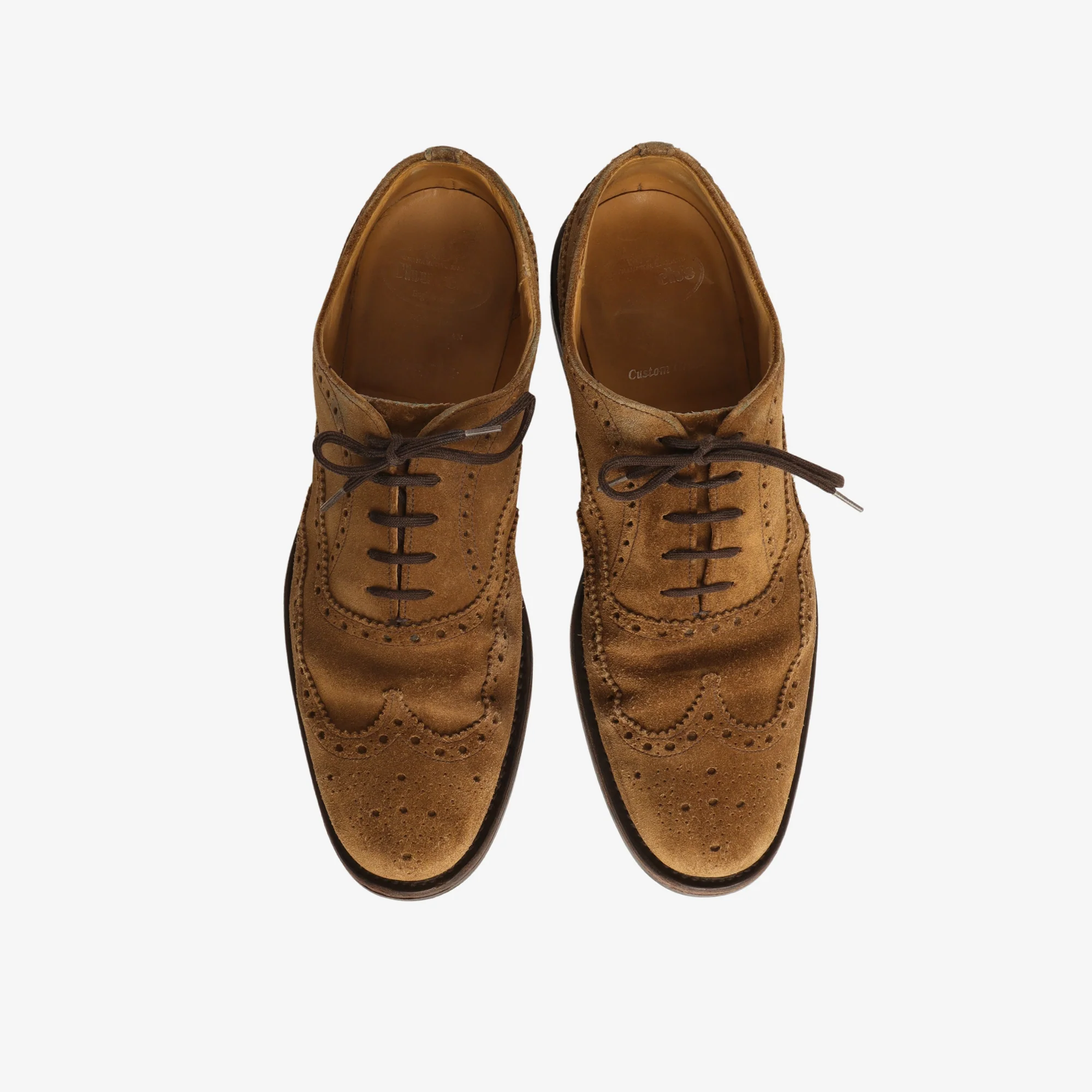 Suede Oxford Brogue - Image 5