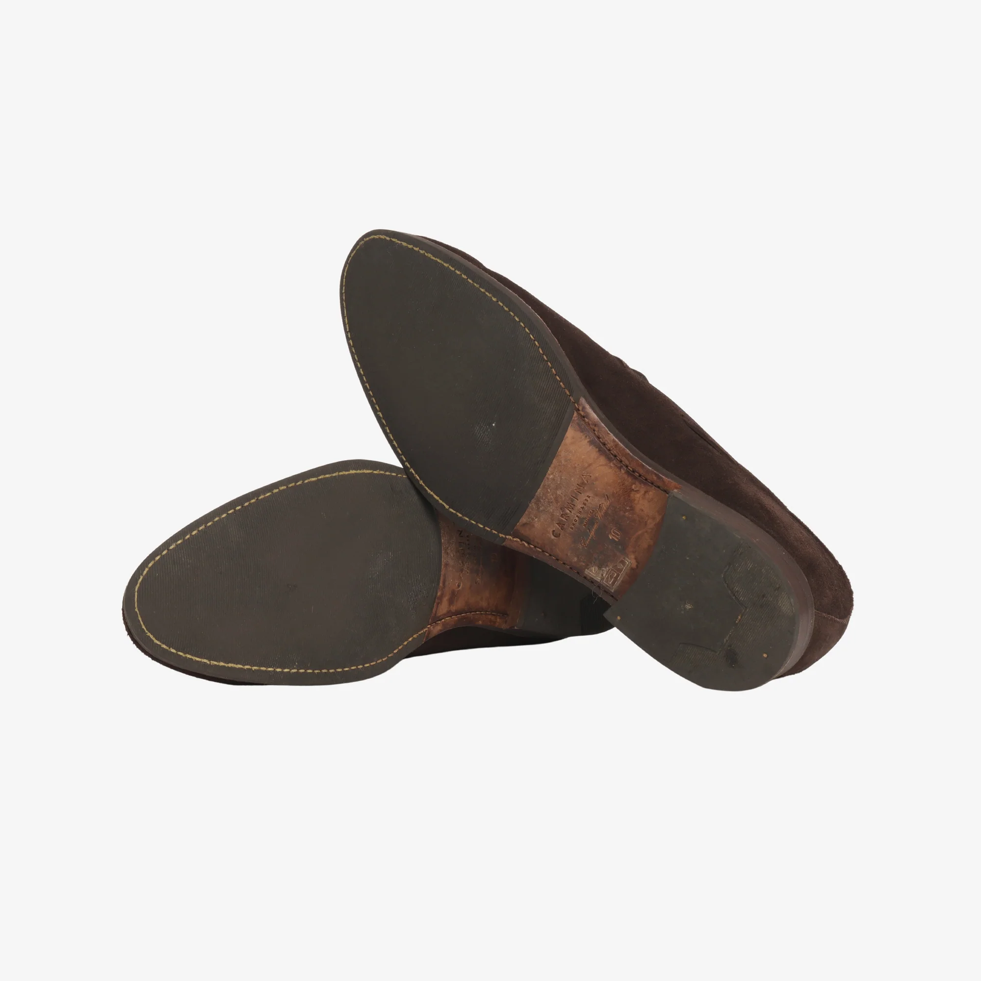 Suede Tassel Loafers - Image 4