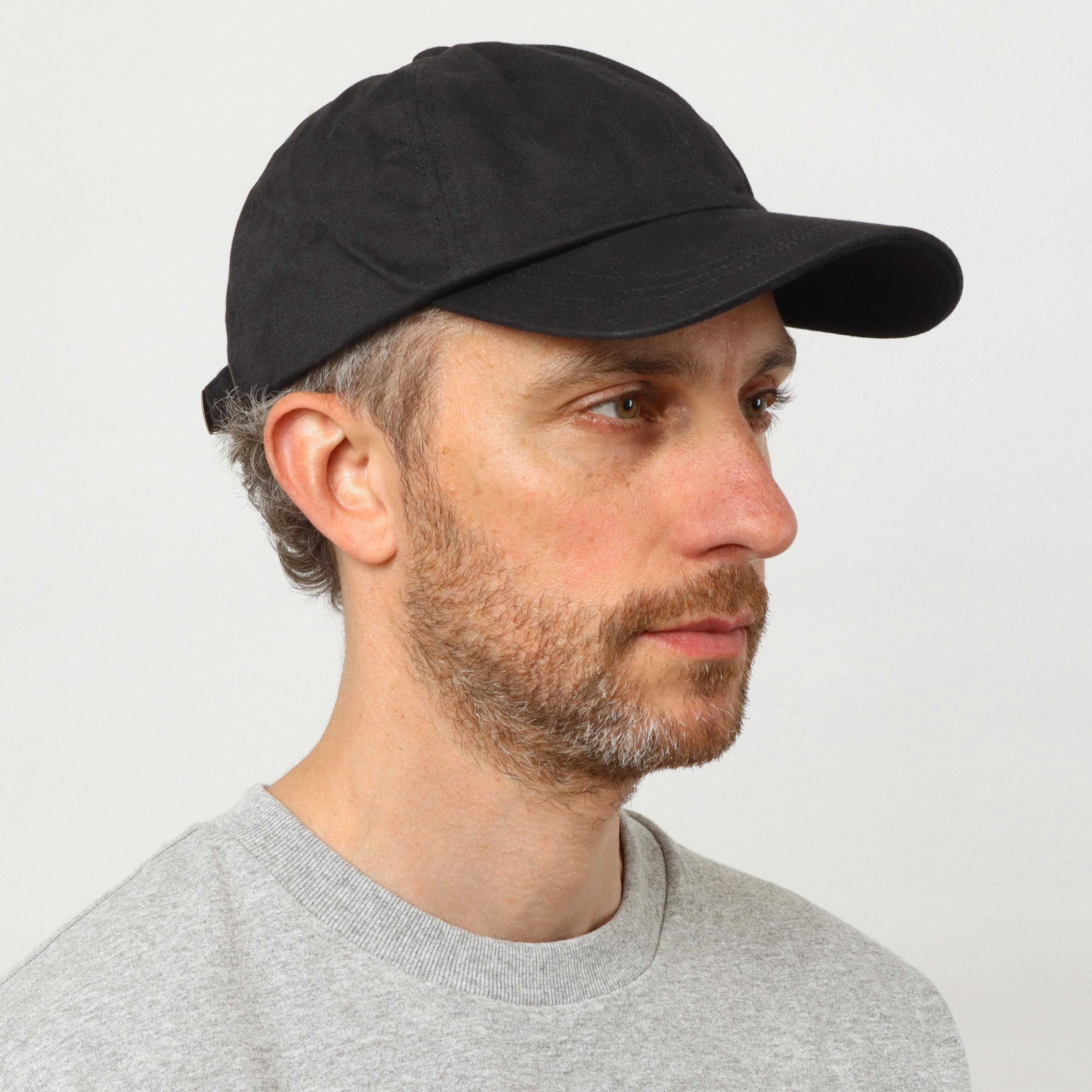 Sulfur Dyed Cap - Black (Made in Japan) - Image 5