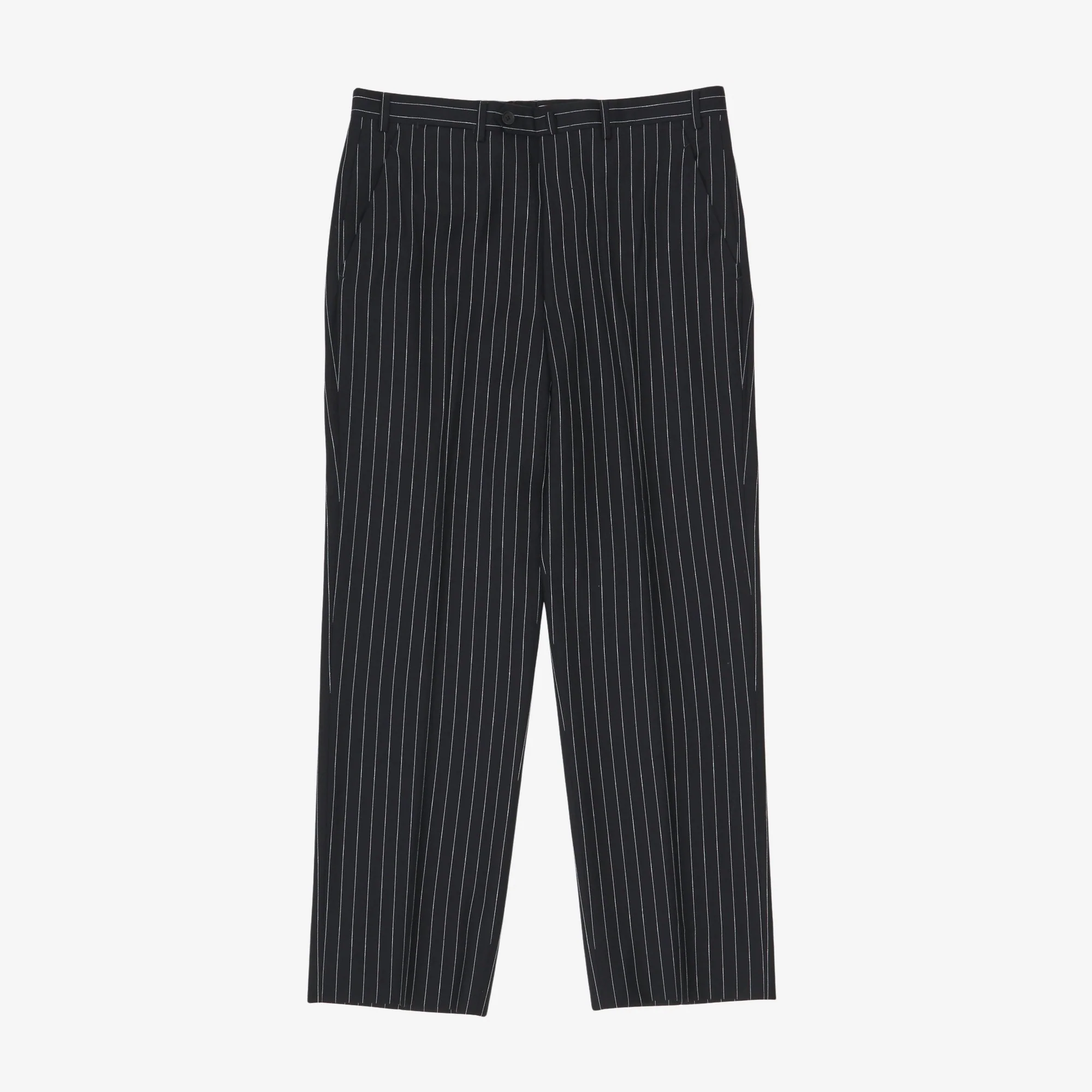 Super 150s Pinstripe Suit - Image 6